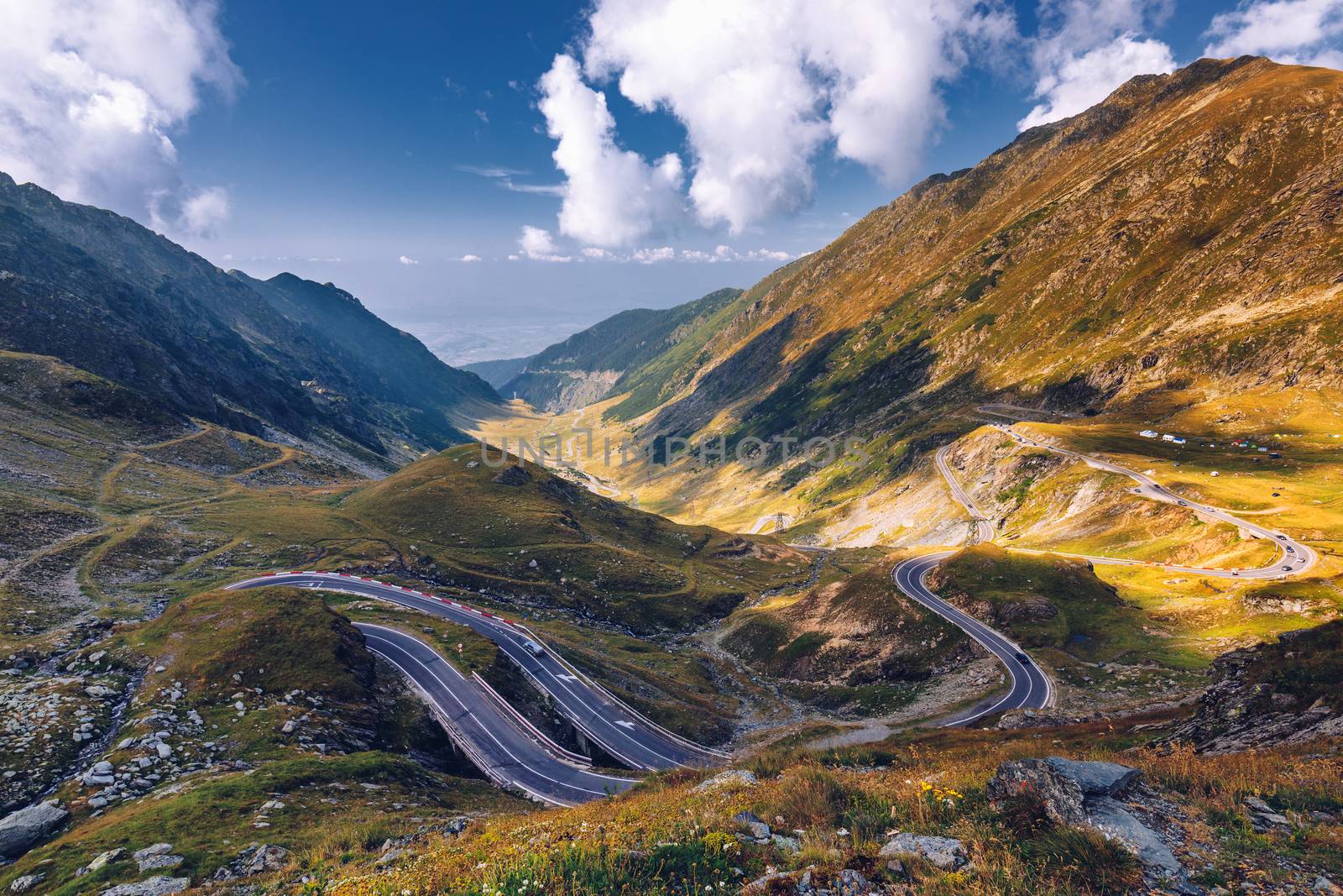 Transfagarasan highway, probably the most beautiful road in the world, Europe, Romania (Transfagarashan)