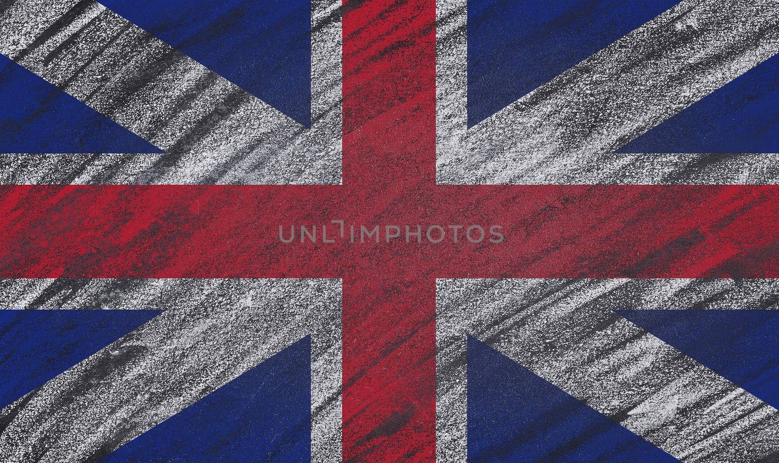 United Kingdom blackboard. by CreativePhotoSpain