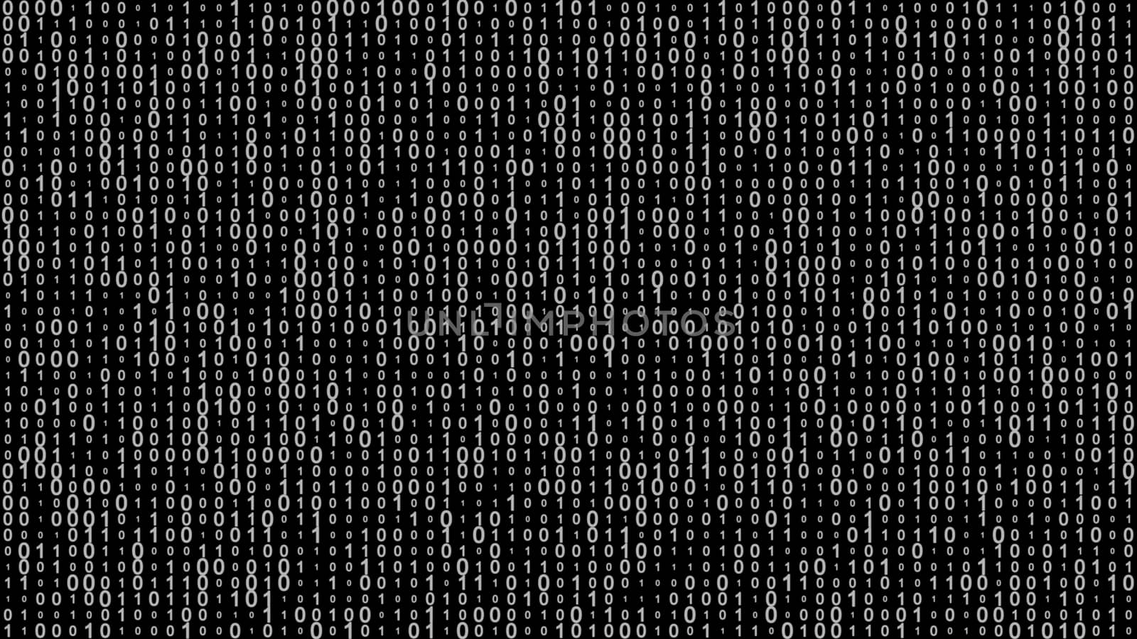 background with two binary digits number illustration