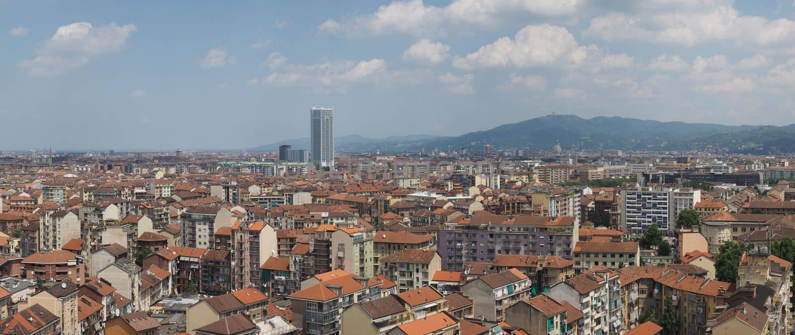 Aerial view of Turin by claudiodivizia