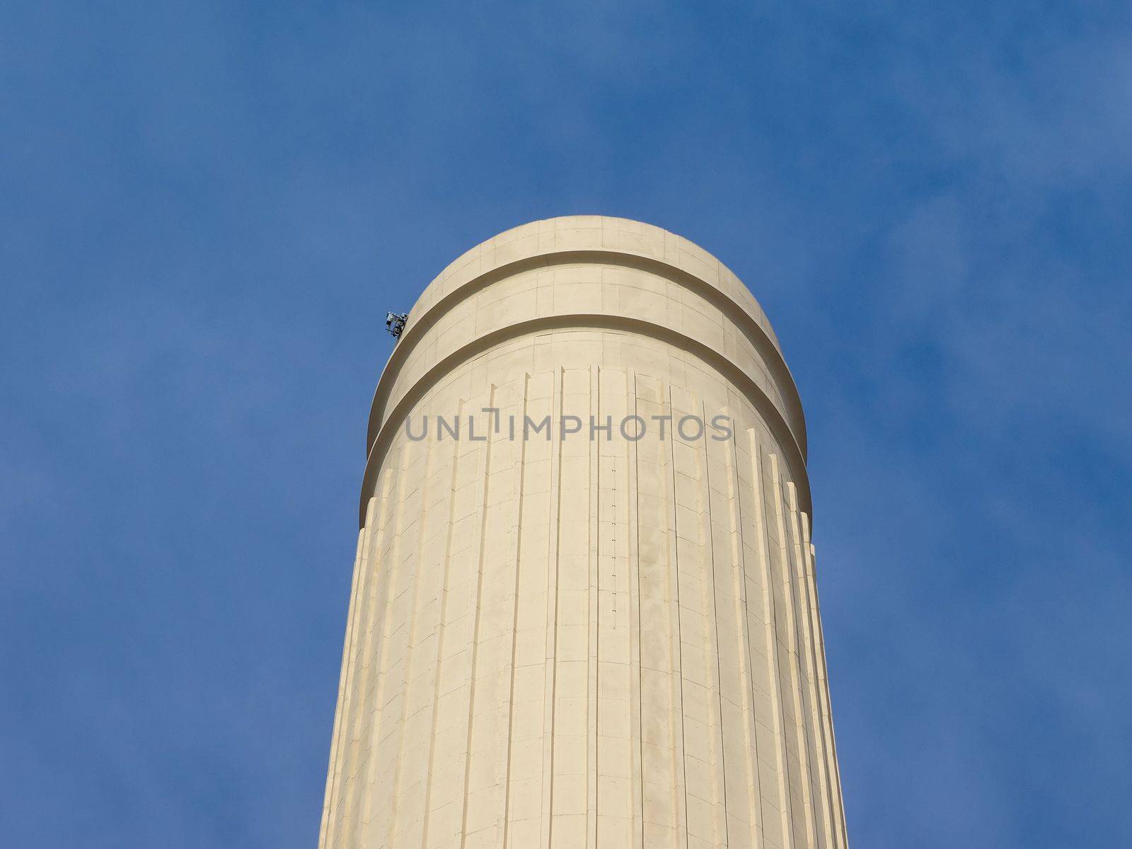 Chimney of Battersea Power Station in London, UK