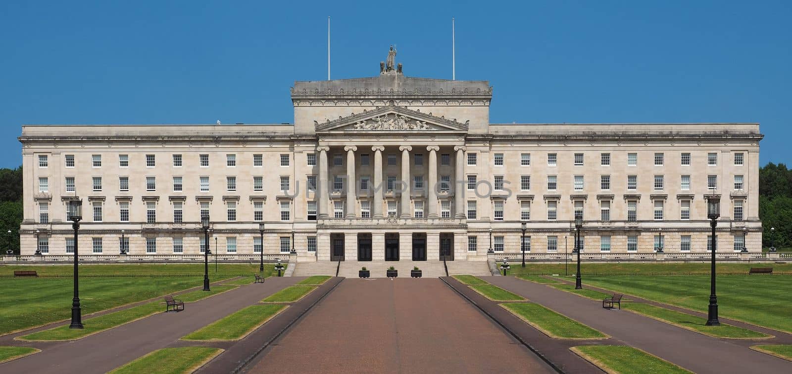 Stormont Parliament Buildings in Belfast by claudiodivizia