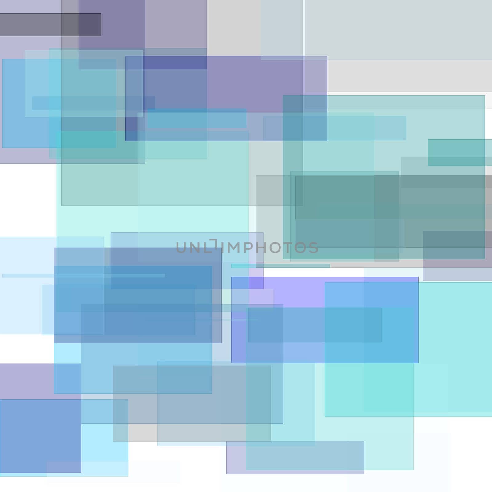 Abstract grey blue squares illustration background by claudiodivizia