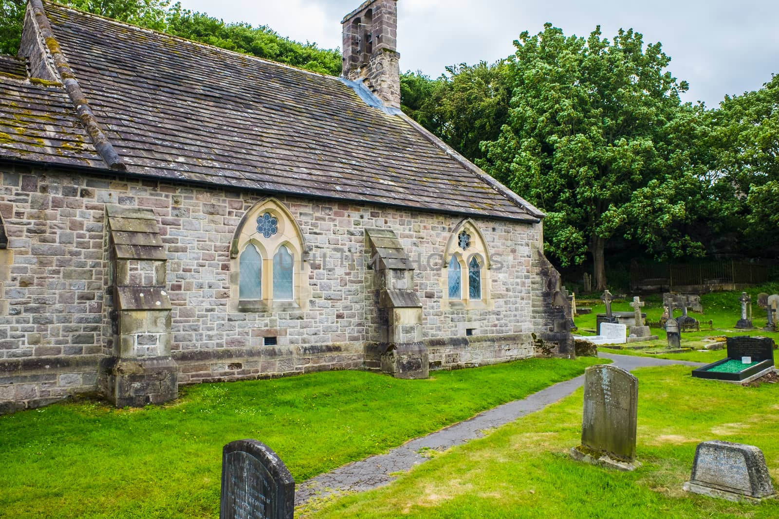 St Peters Church, Heysham Village, Heysham, Morcambe bay, Lancashire, UK by paddythegolfer