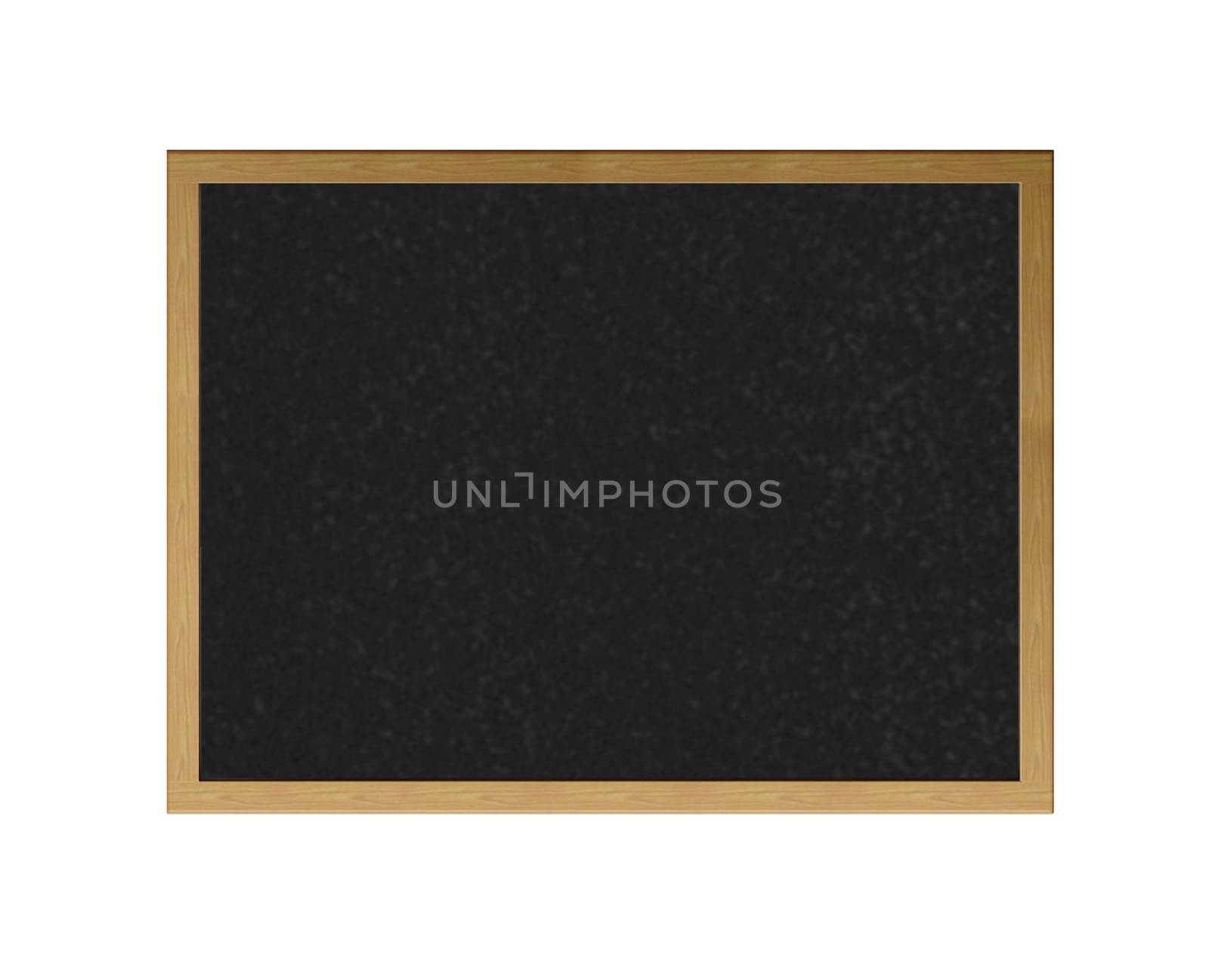 Blackboard horizontal isolated on white background for text entry