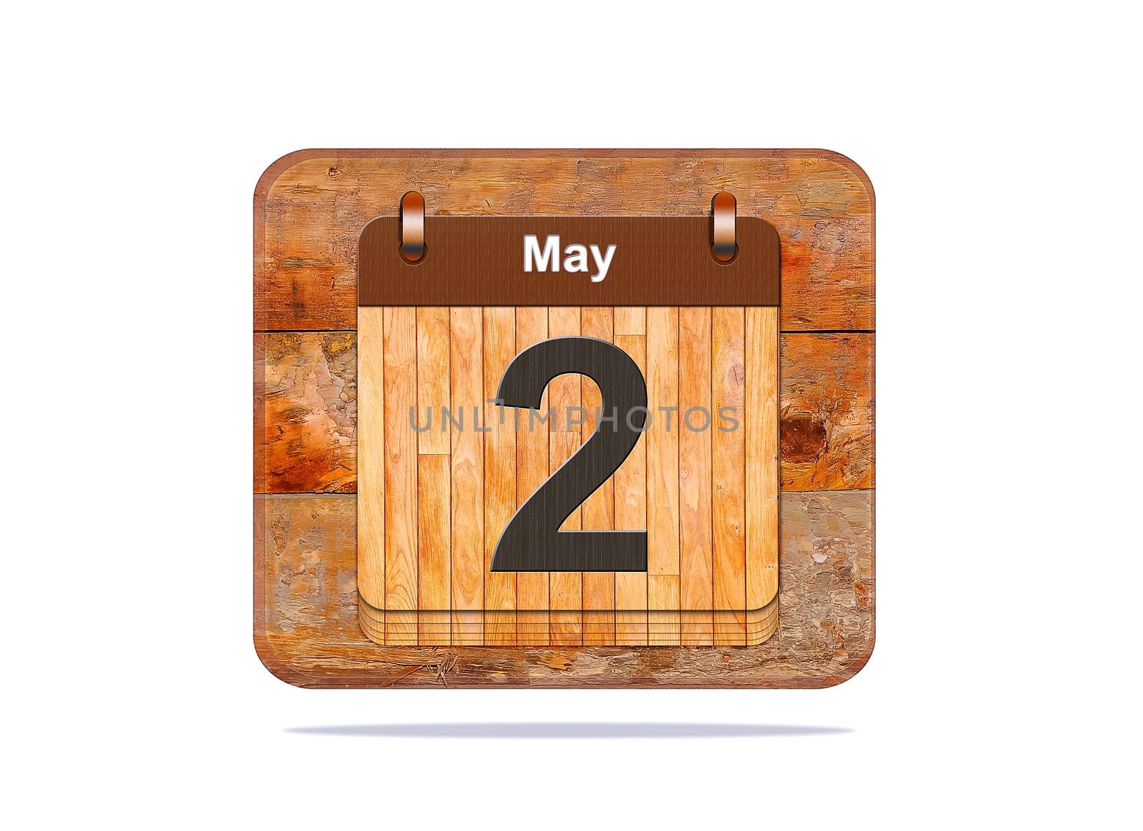 Calendar with the date of May 2.