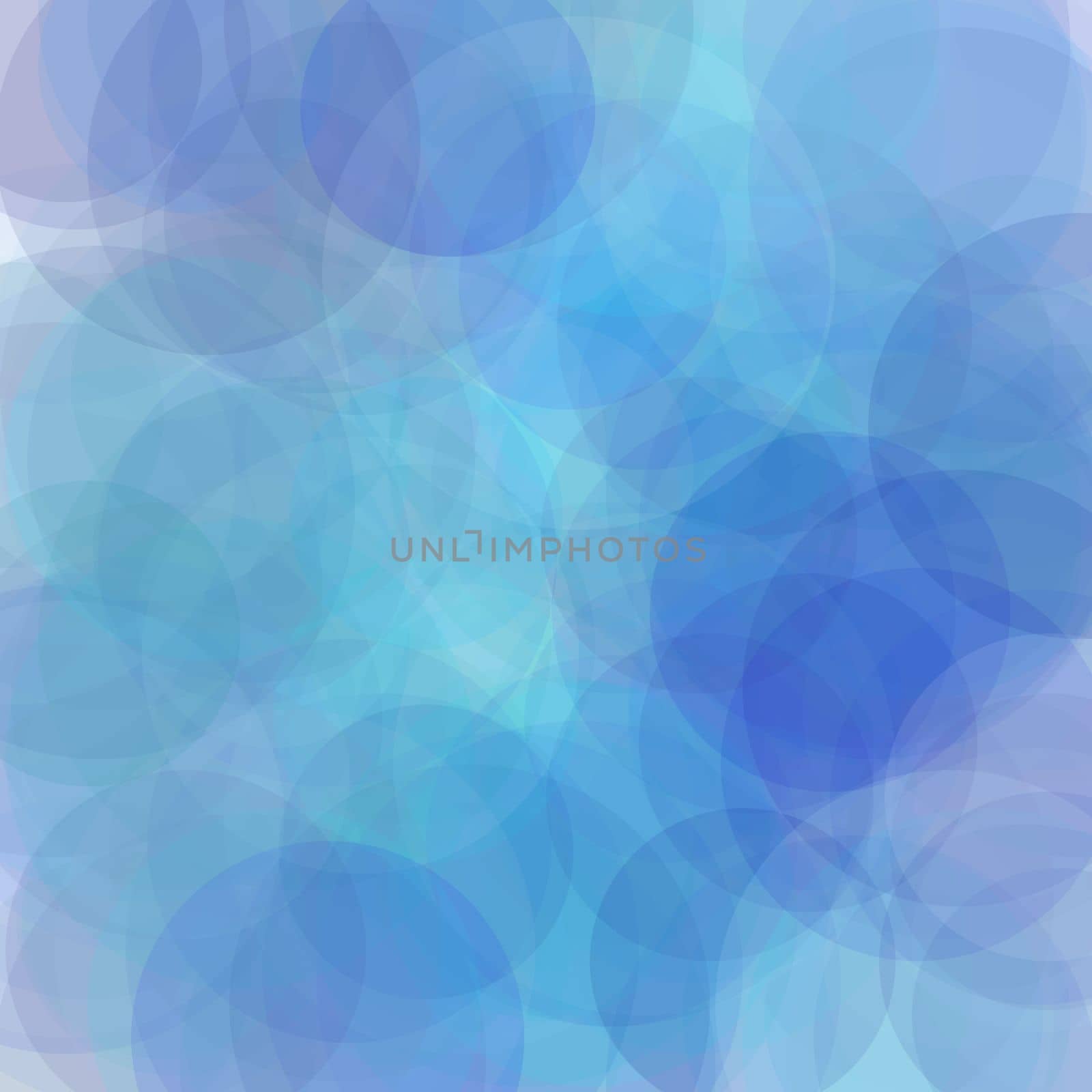 Abstract blue circles illustration background by claudiodivizia