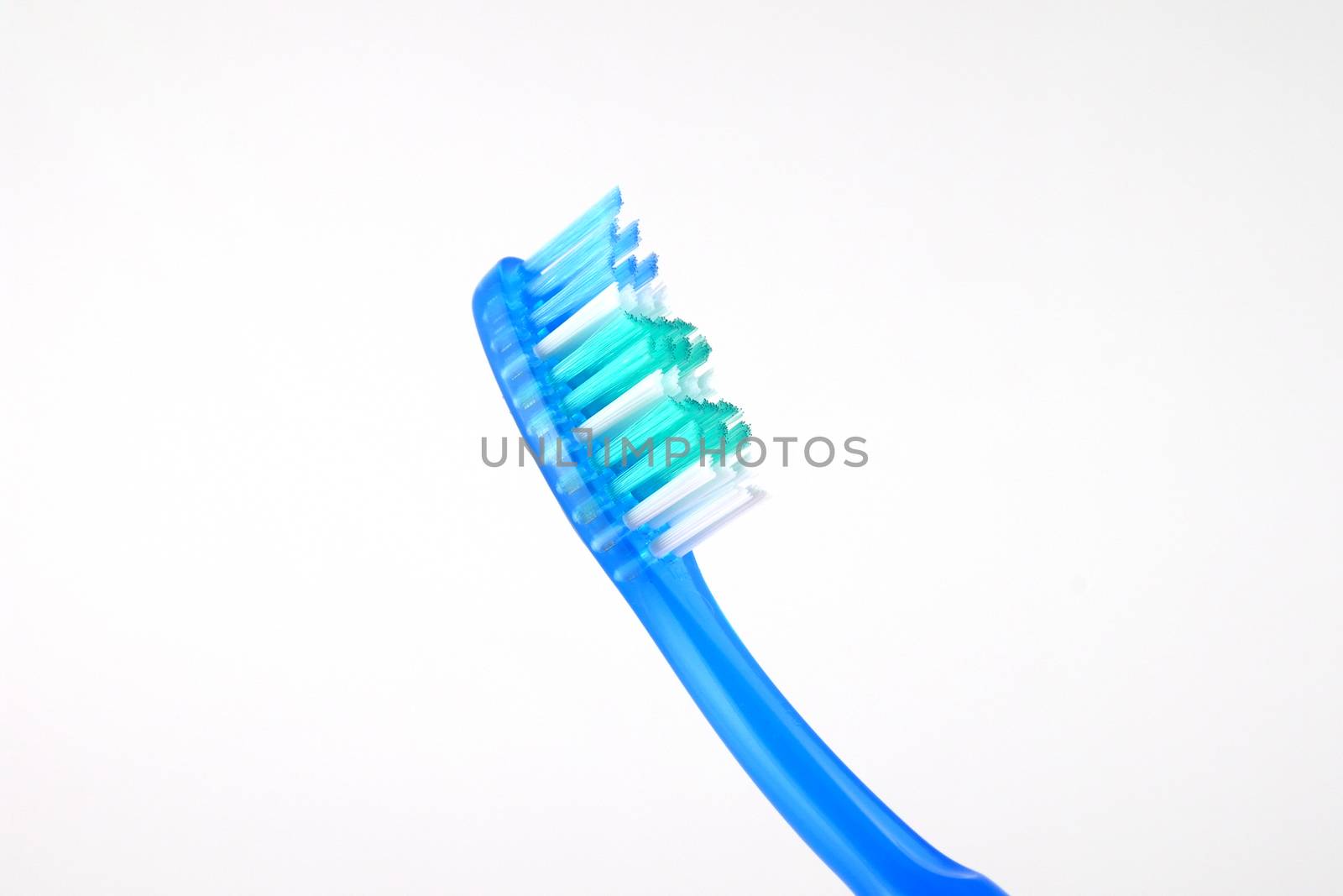 Tooth-brush over white