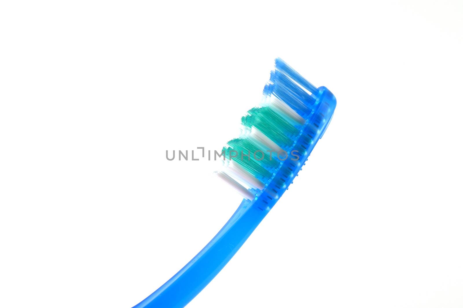 Tooth-brush over white by sergpet