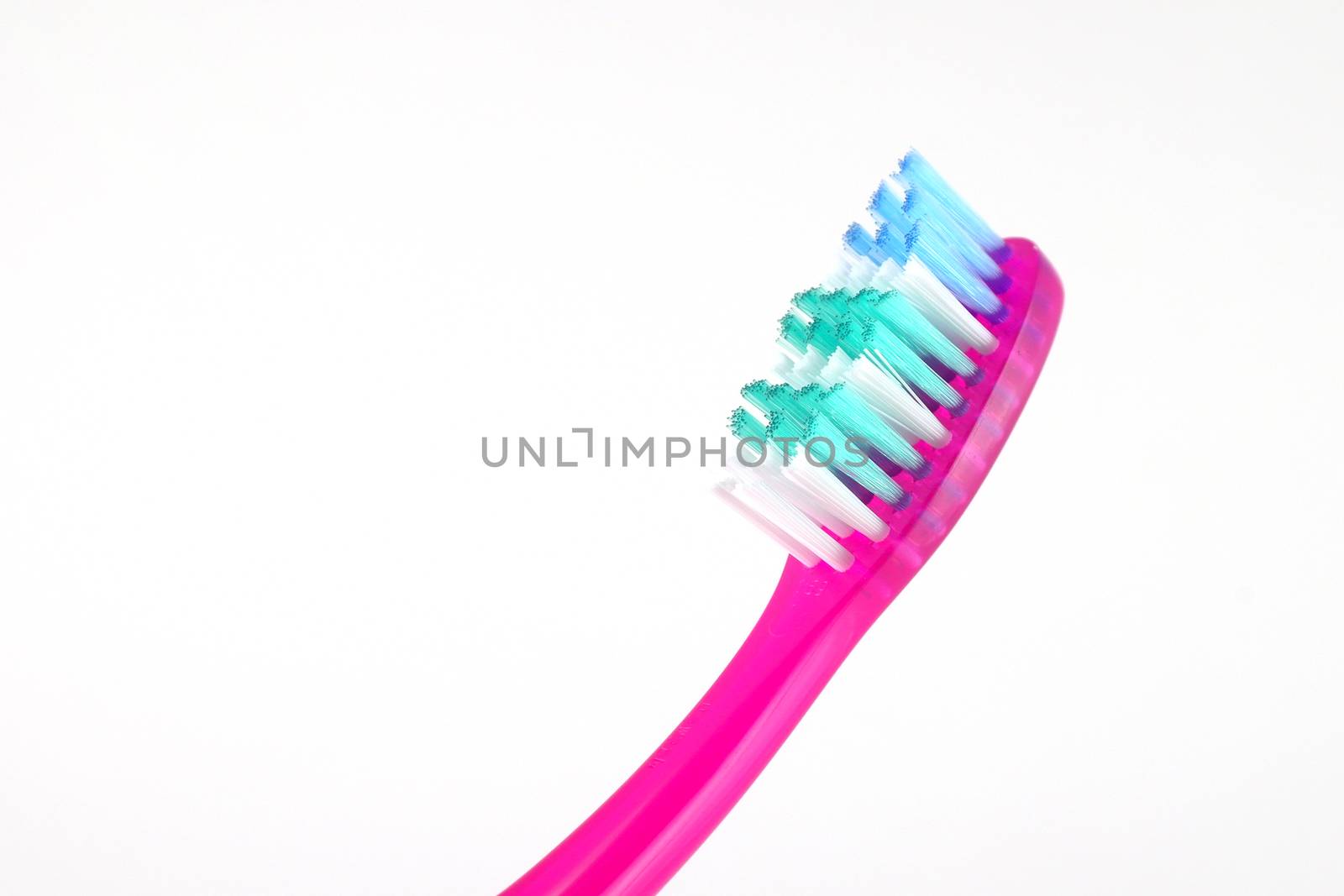 Tooth-brush over white by sergpet