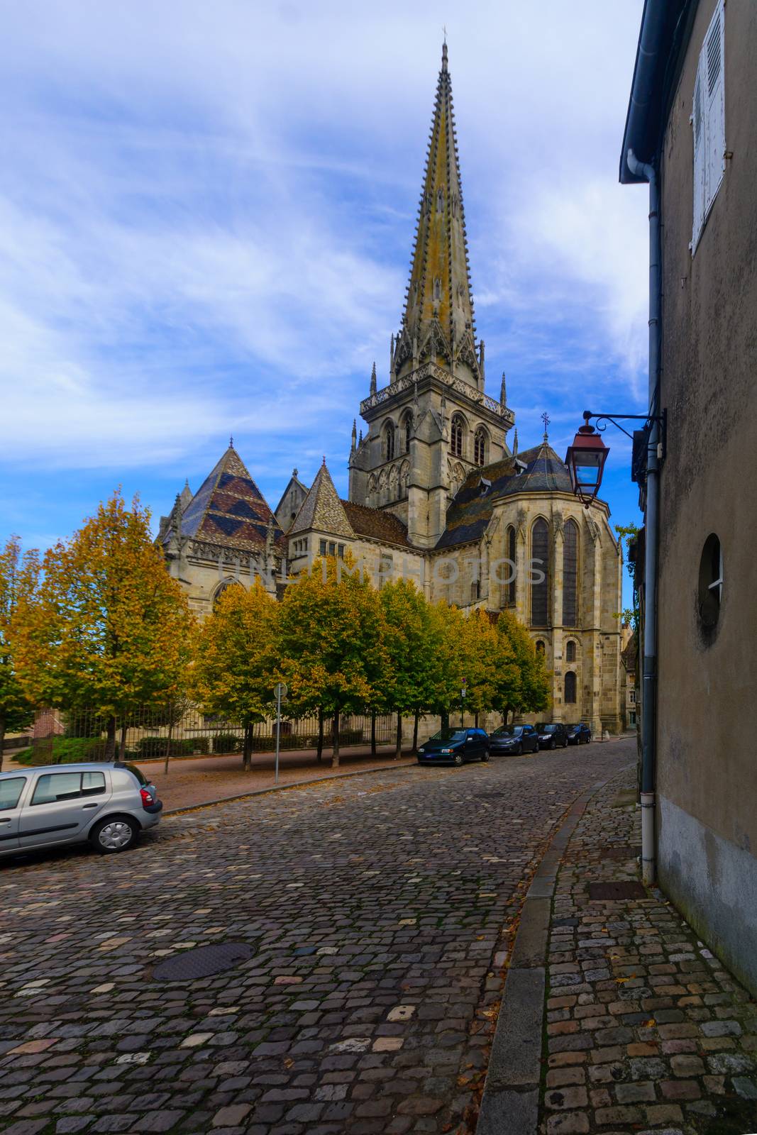 The Saint-Lazare Cathedral, in Autun, Burgundy, France