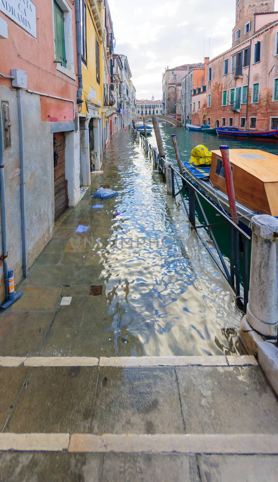 Flooded street, Venice by RnDmS