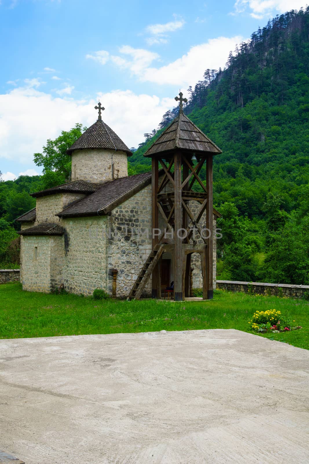 The Dobrilovina Monastery by RnDmS