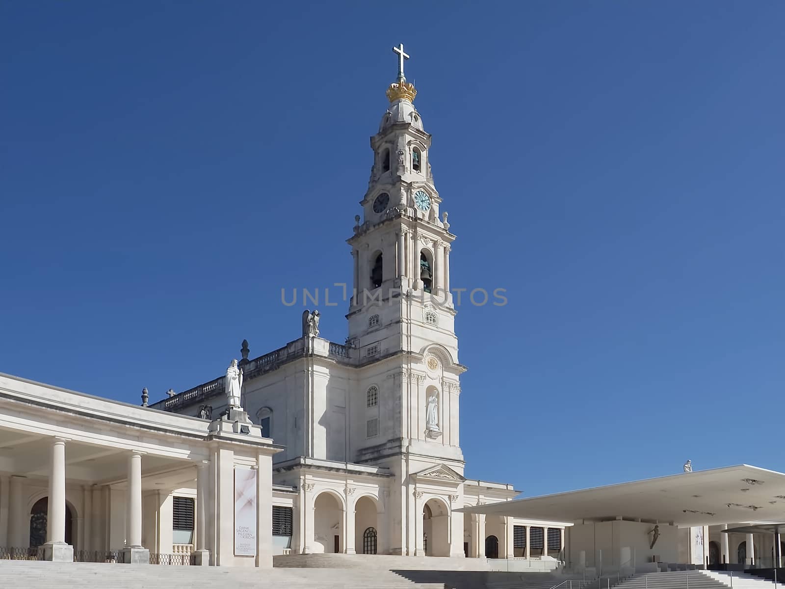 Church of Fatima in the Centro region of Portugal