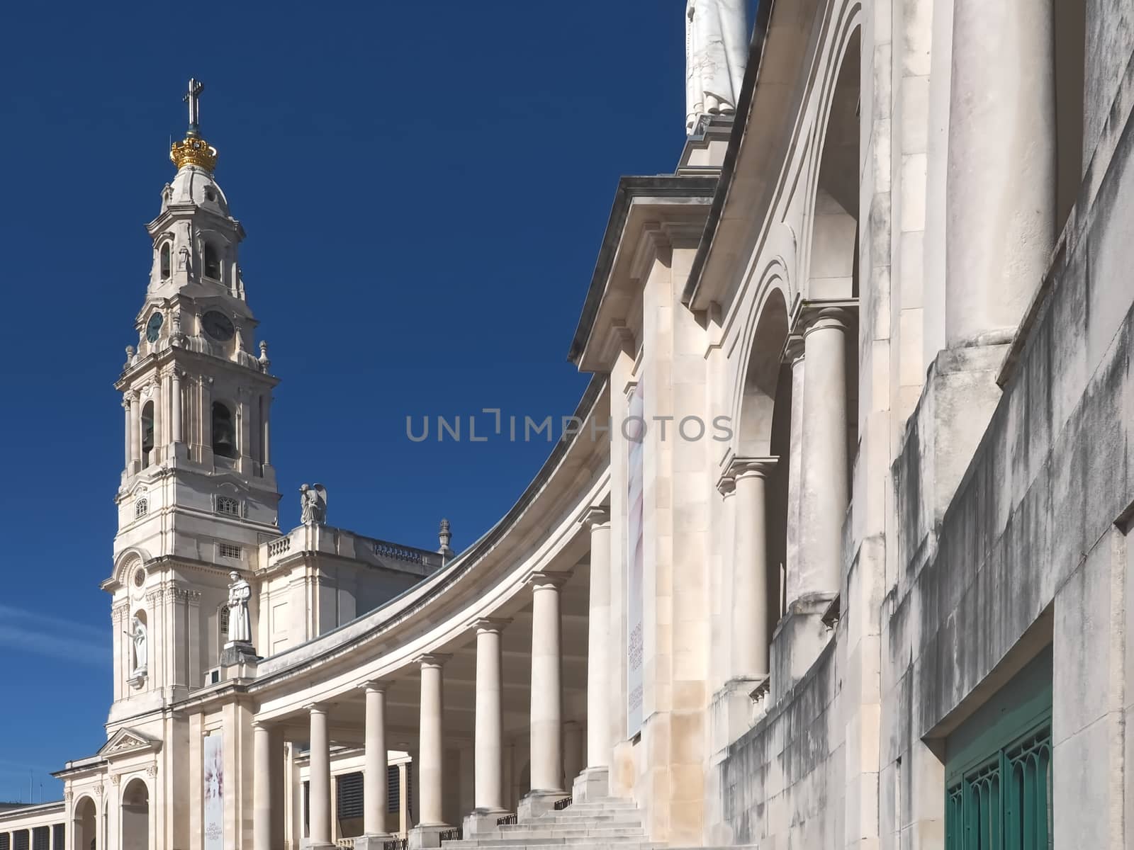 Church of Fatima in the Centro region of Portugal