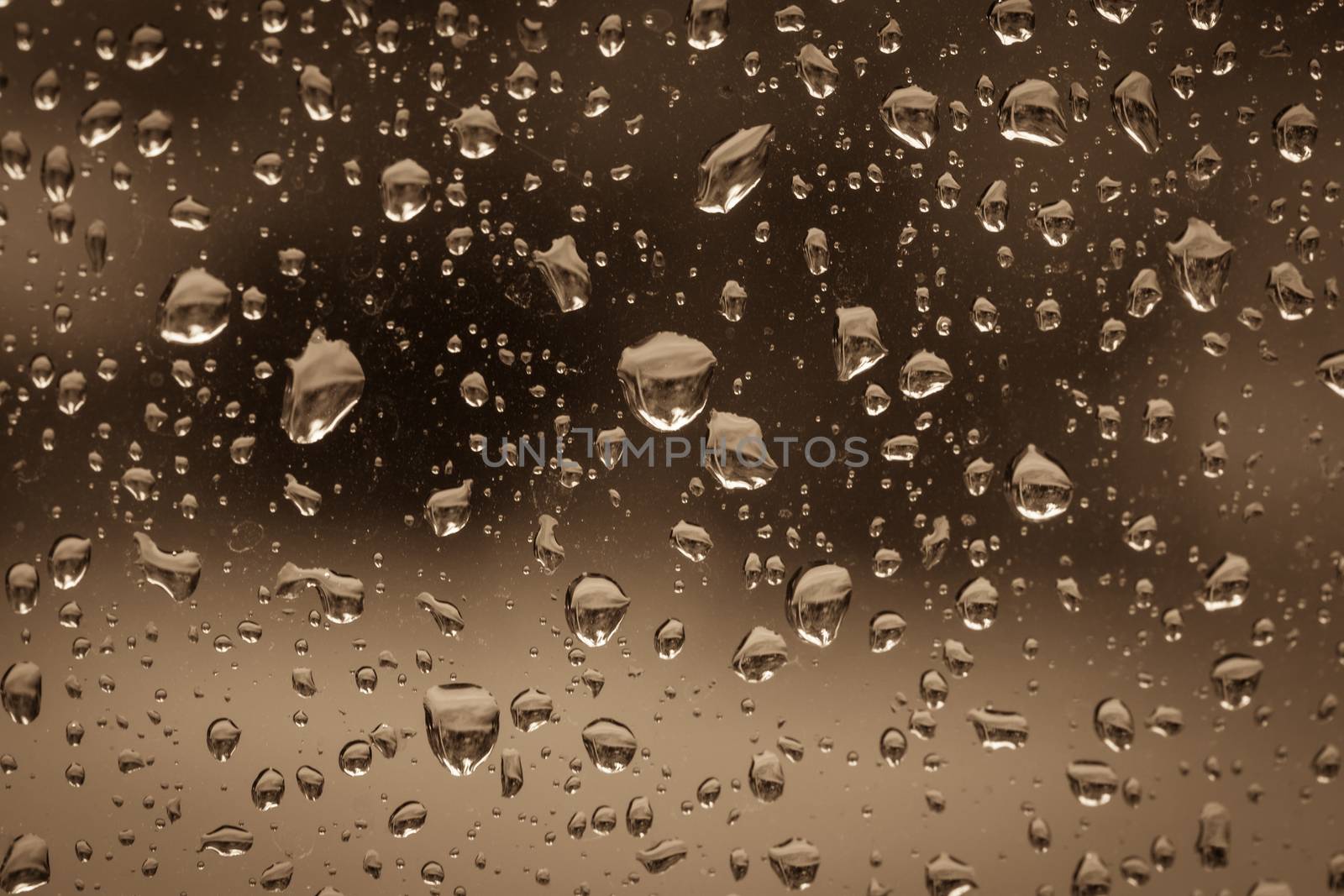 Raindrops on glass by Natstocker