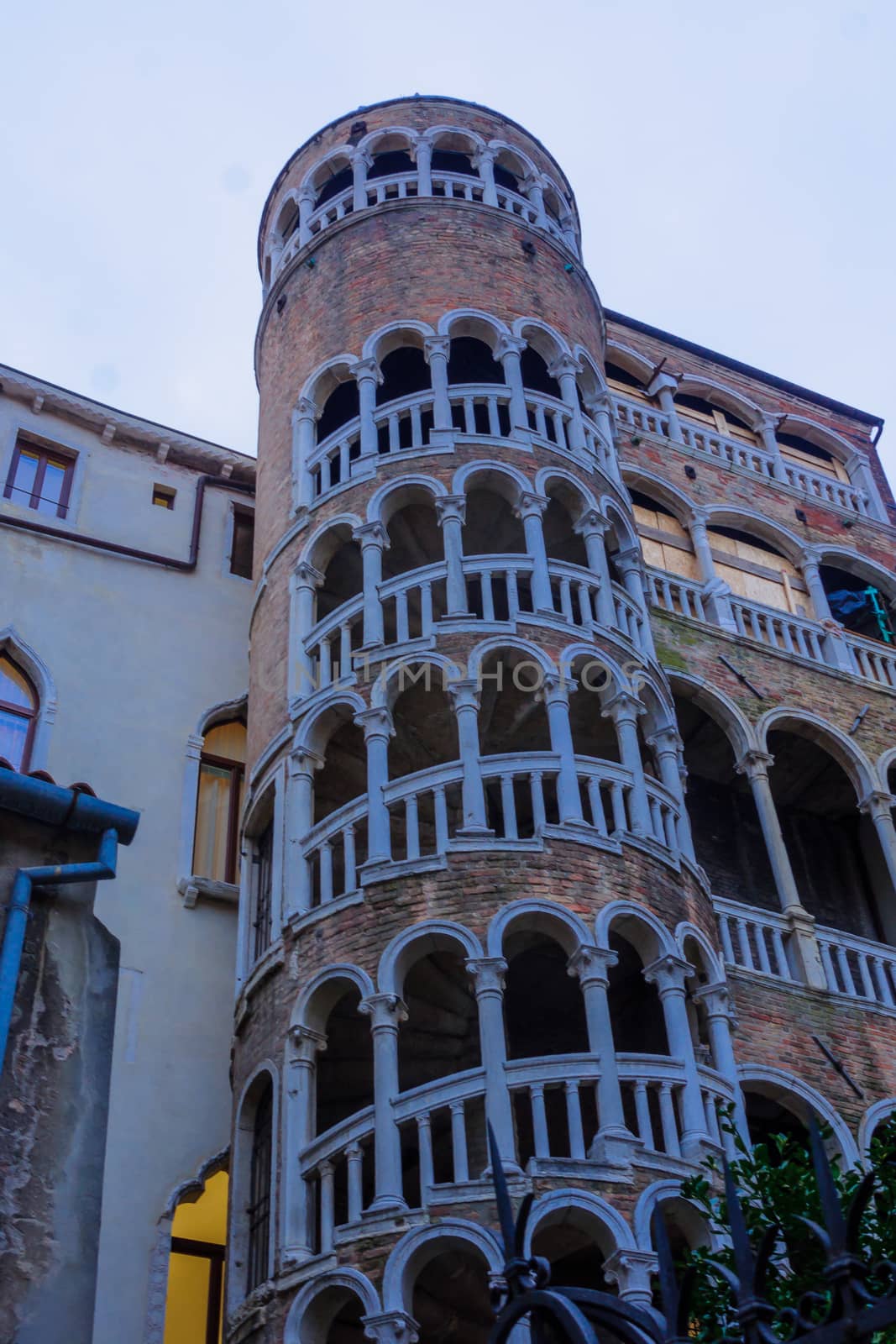 The Palazzo Contarini del Bovolo, in Venice, Veneto, Italy
