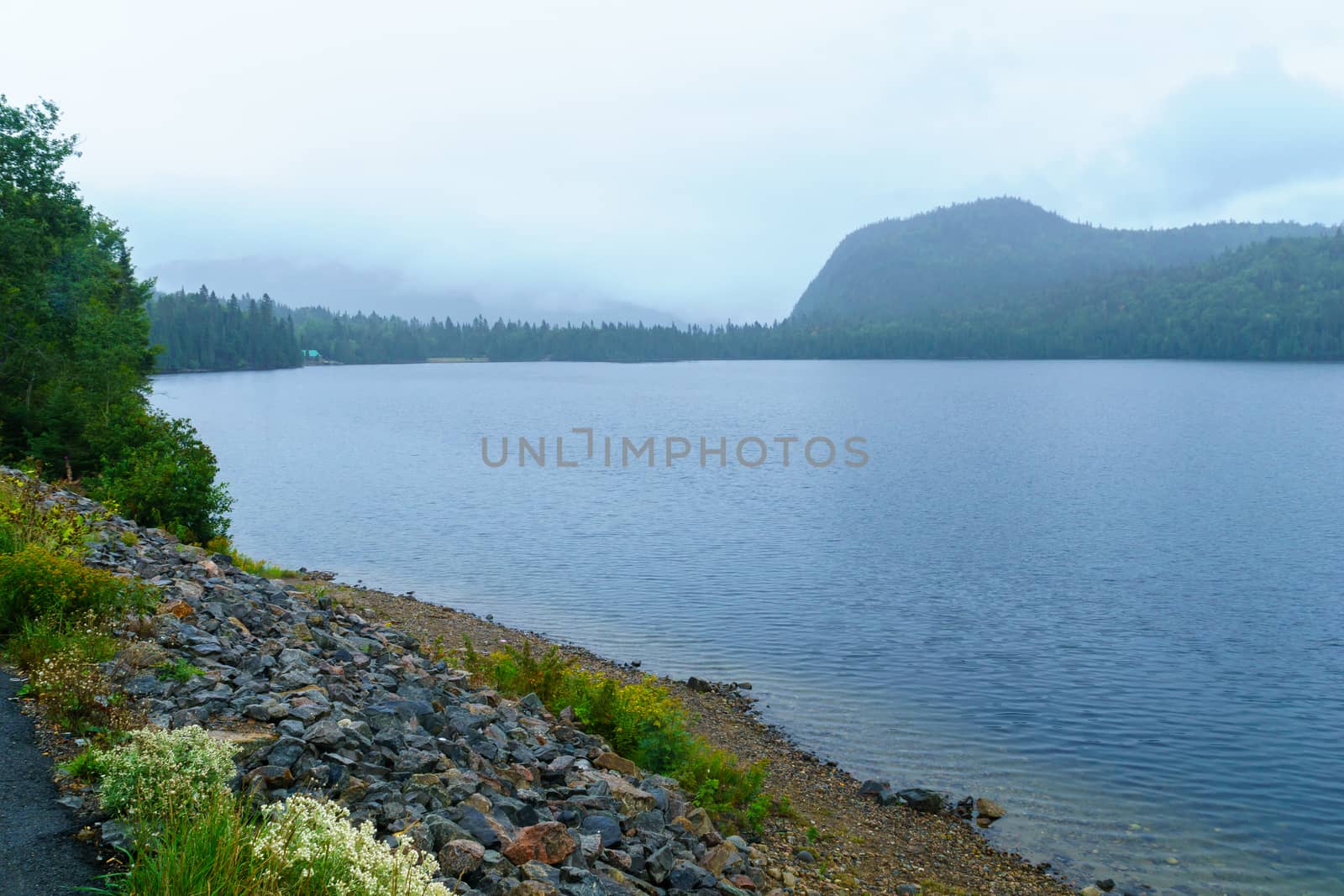 Lac Resimond, along the Saguenay Fjord, in Quebec by RnDmS