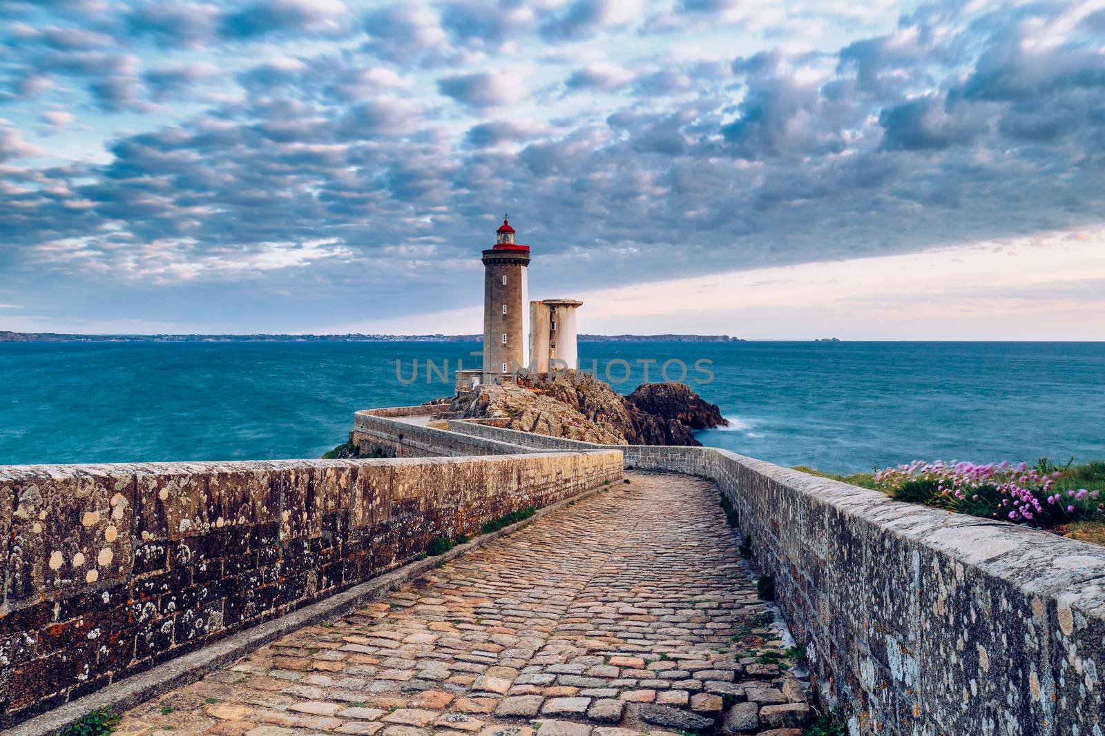 Lighthouse Phare du Petit Minou in Plouzane, Brittany (Bretagne) by DaLiu