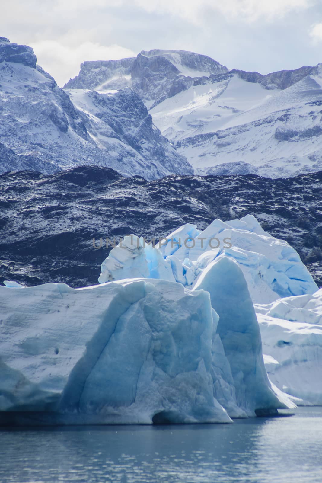 Iceberg in Lago Argentina, Near Calafate, Argentina