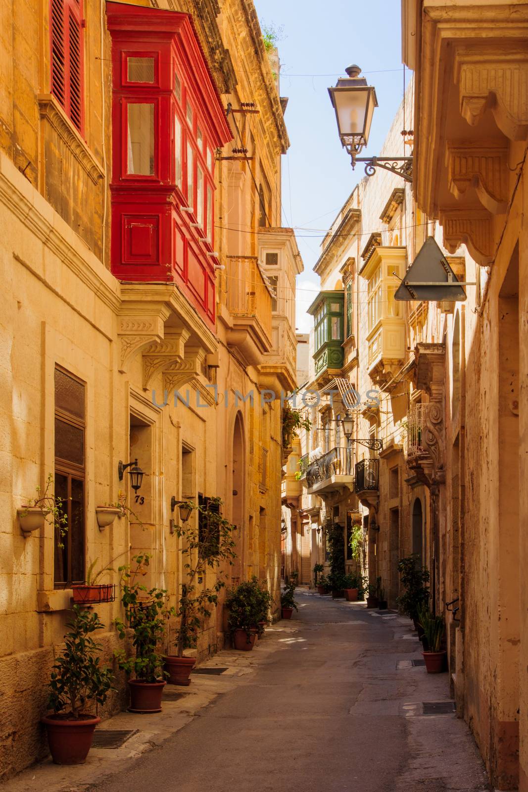 An alley in the three cities, Malta