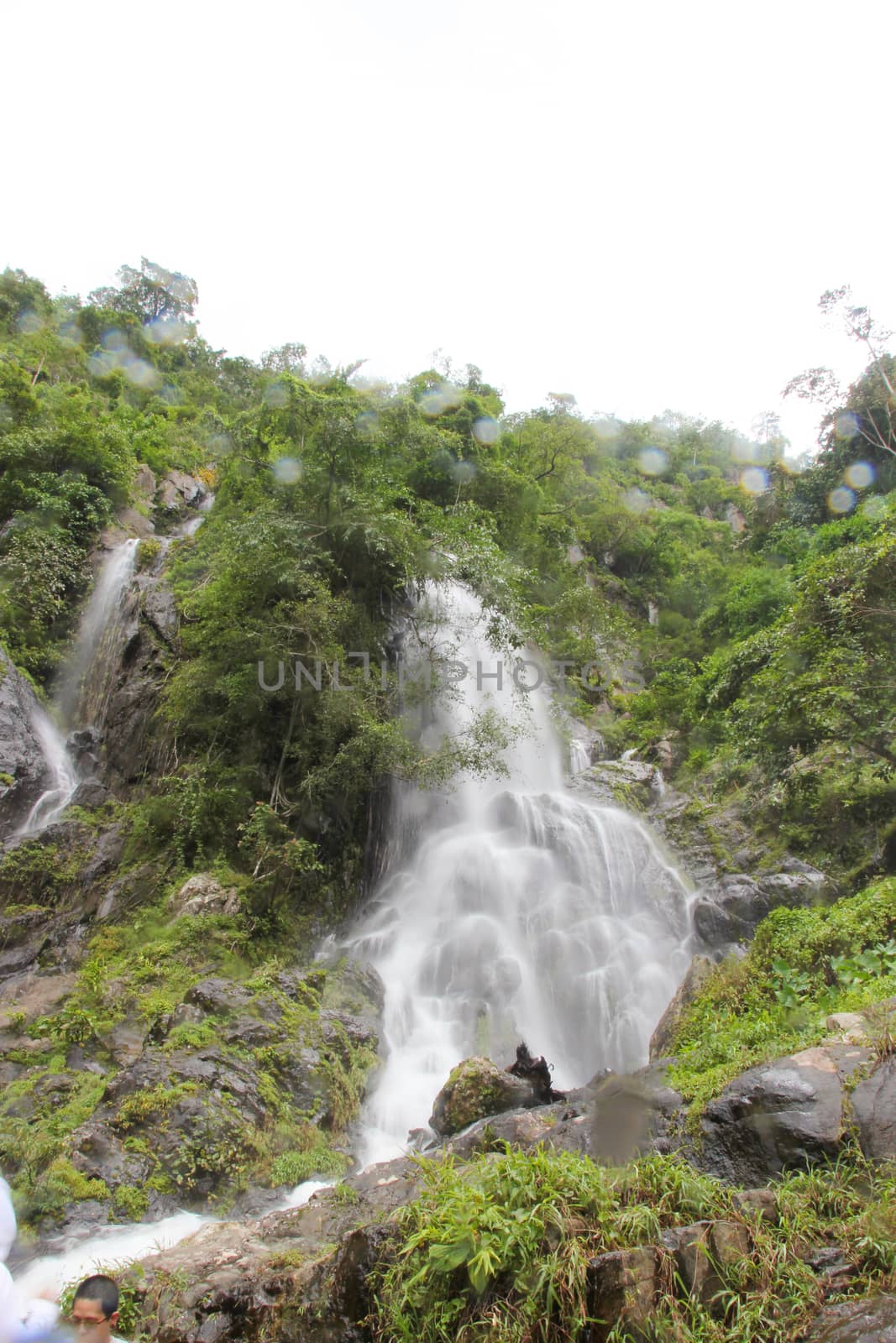 krok e dok waterfall ,khaoyai nationalpark,Saraburi,thailand.