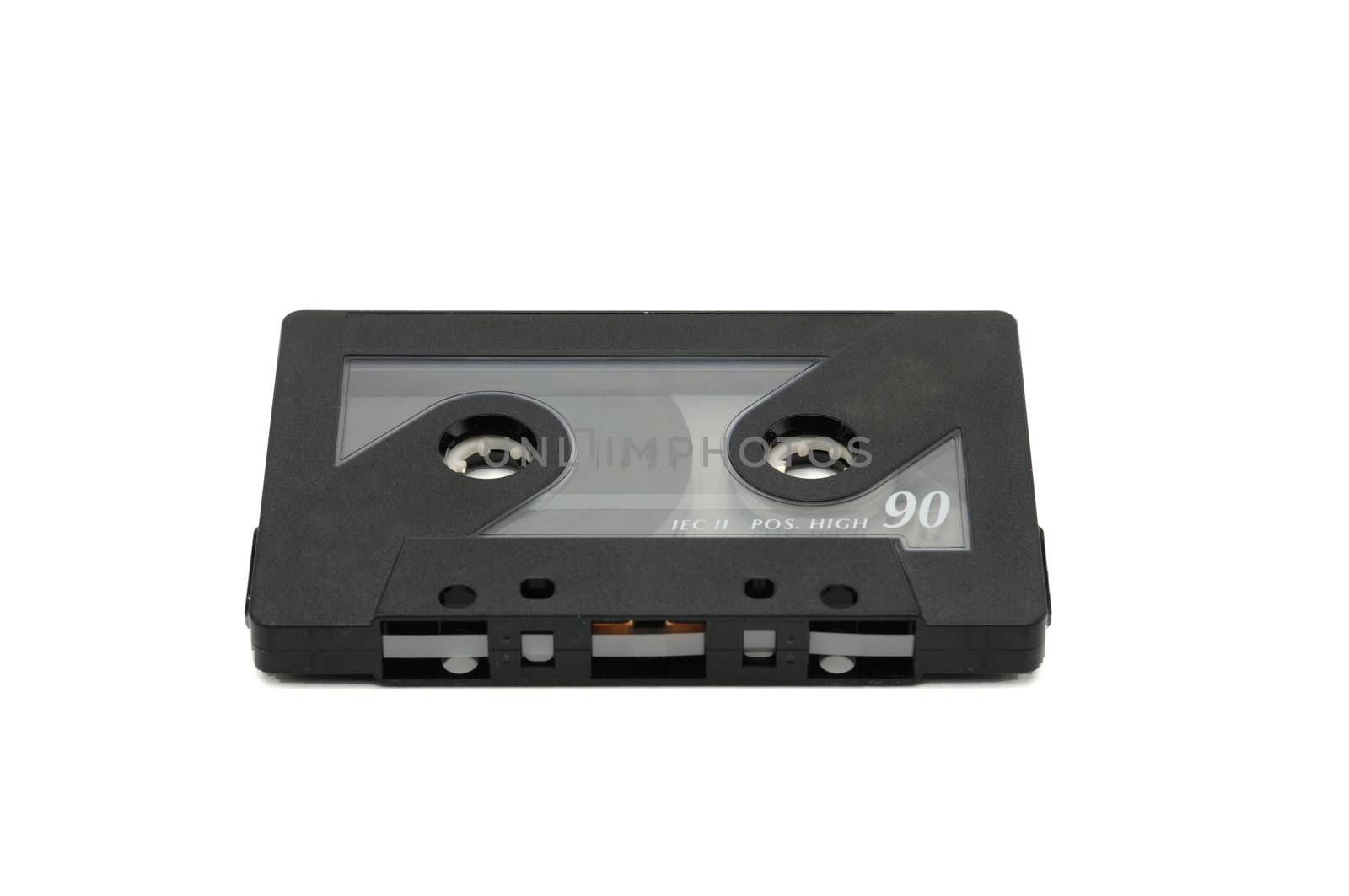 Audio cassette to record sound 70s 90s years by moviephoto