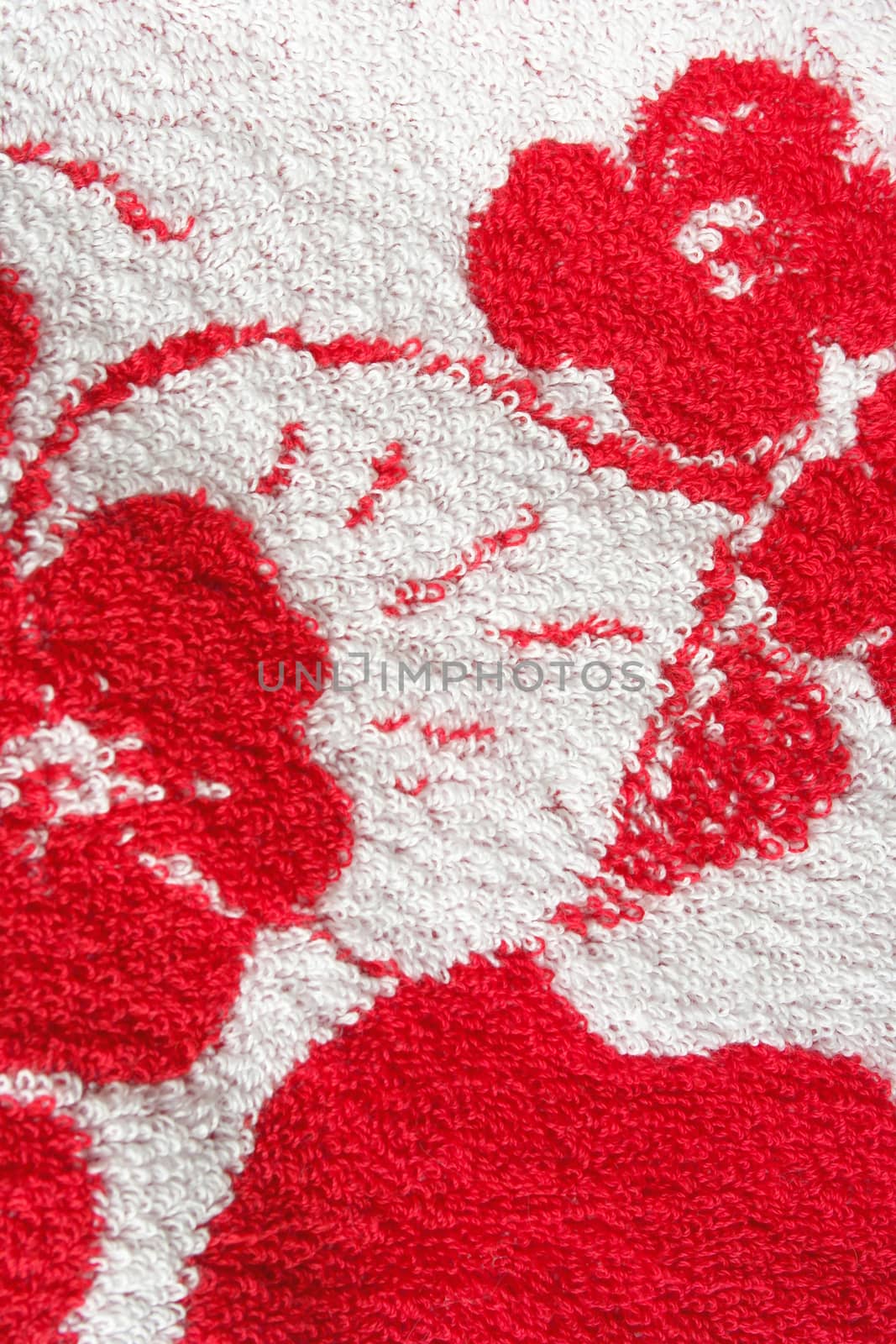 Color towel macro texture. Abstract background