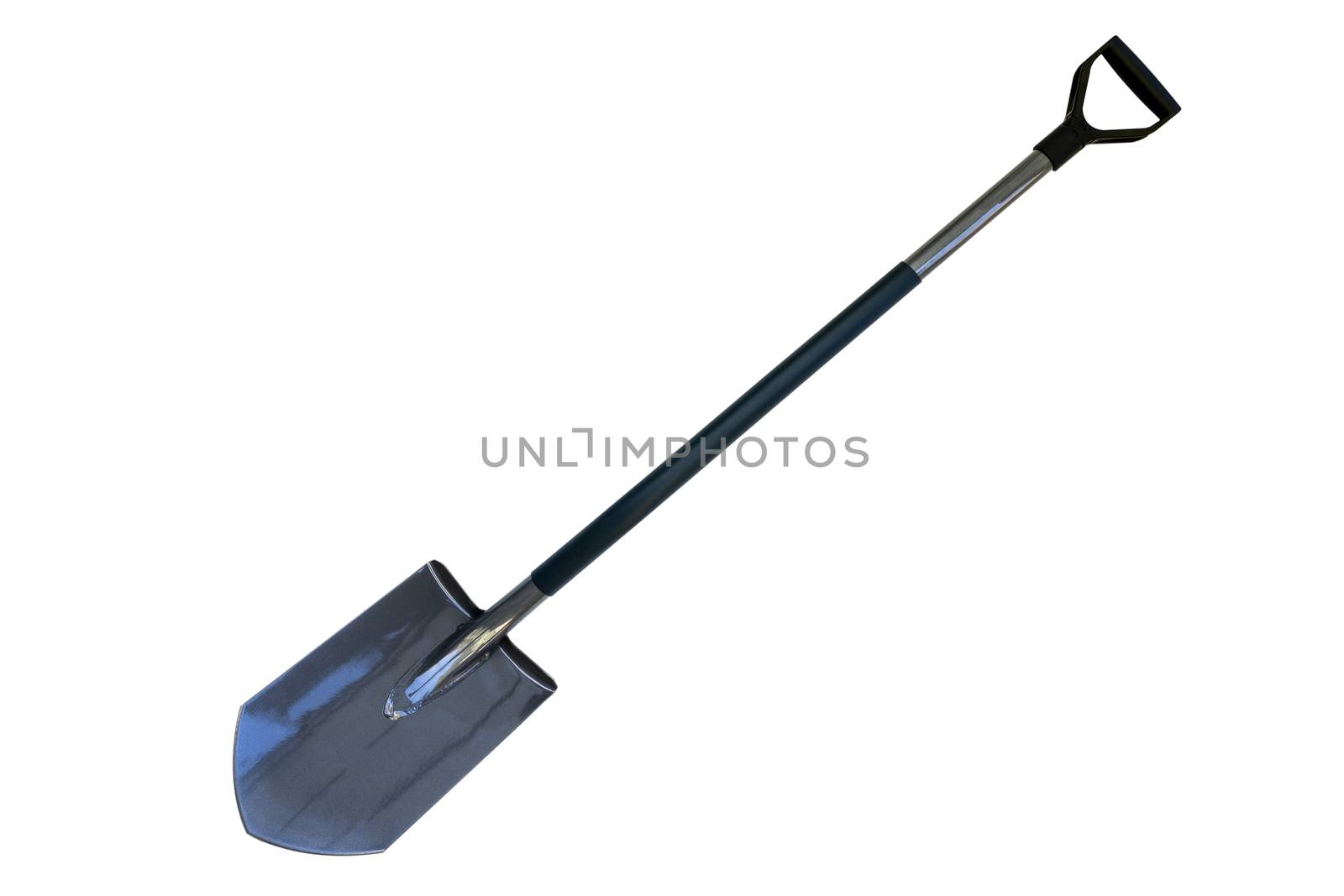 Garden metal shovel by wdnet_studio