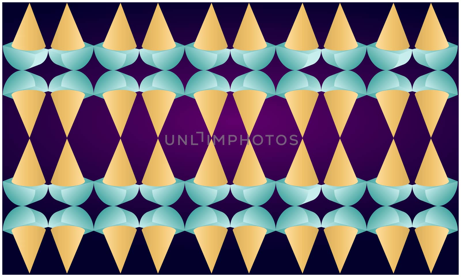 digital textile design of art on abstract background