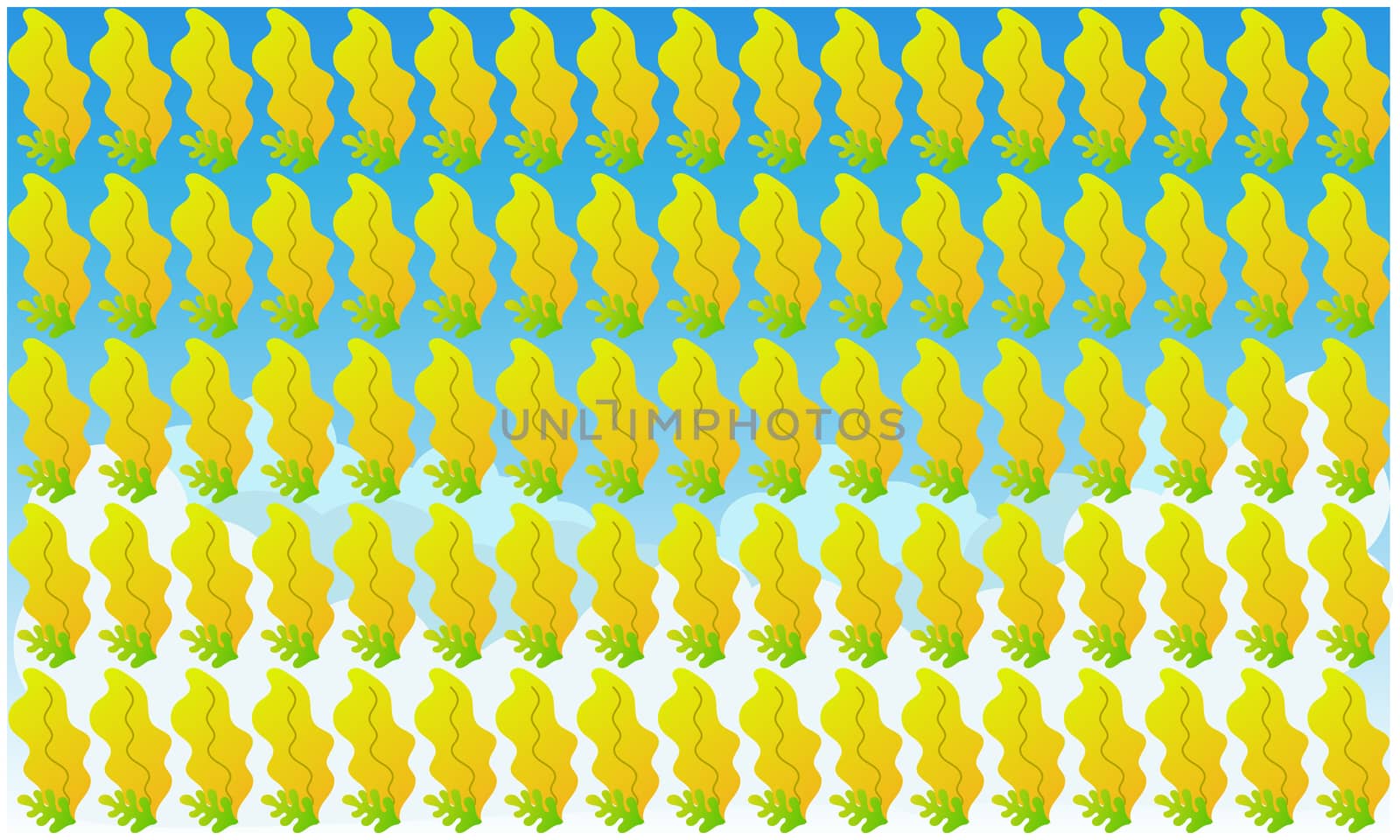 digital textile design of leaves on abstract background by aanavcreationsplus