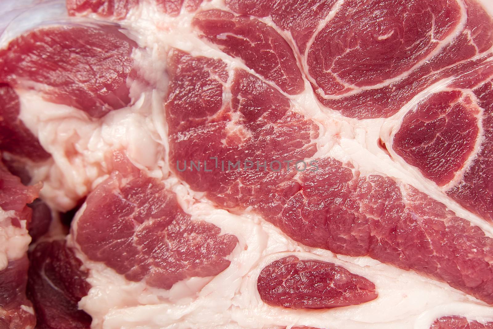 fresh raw pork meat texture, can be used as background