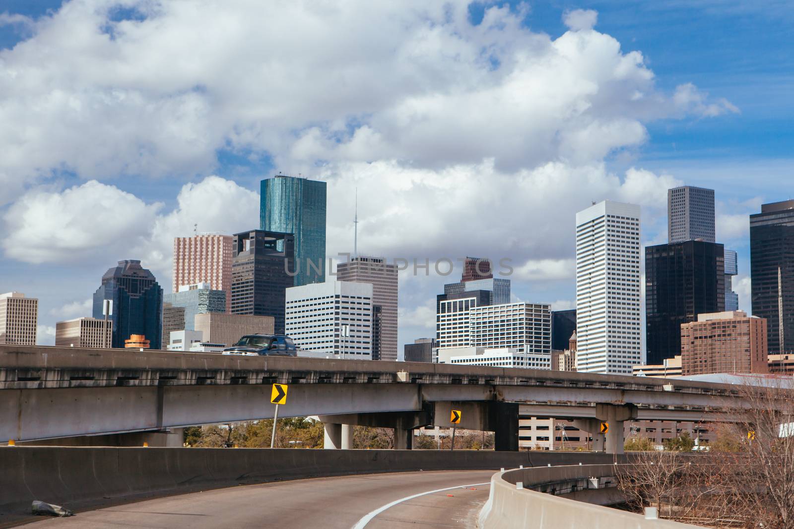 Houston Highway Driving Texas USA by FiledIMAGE