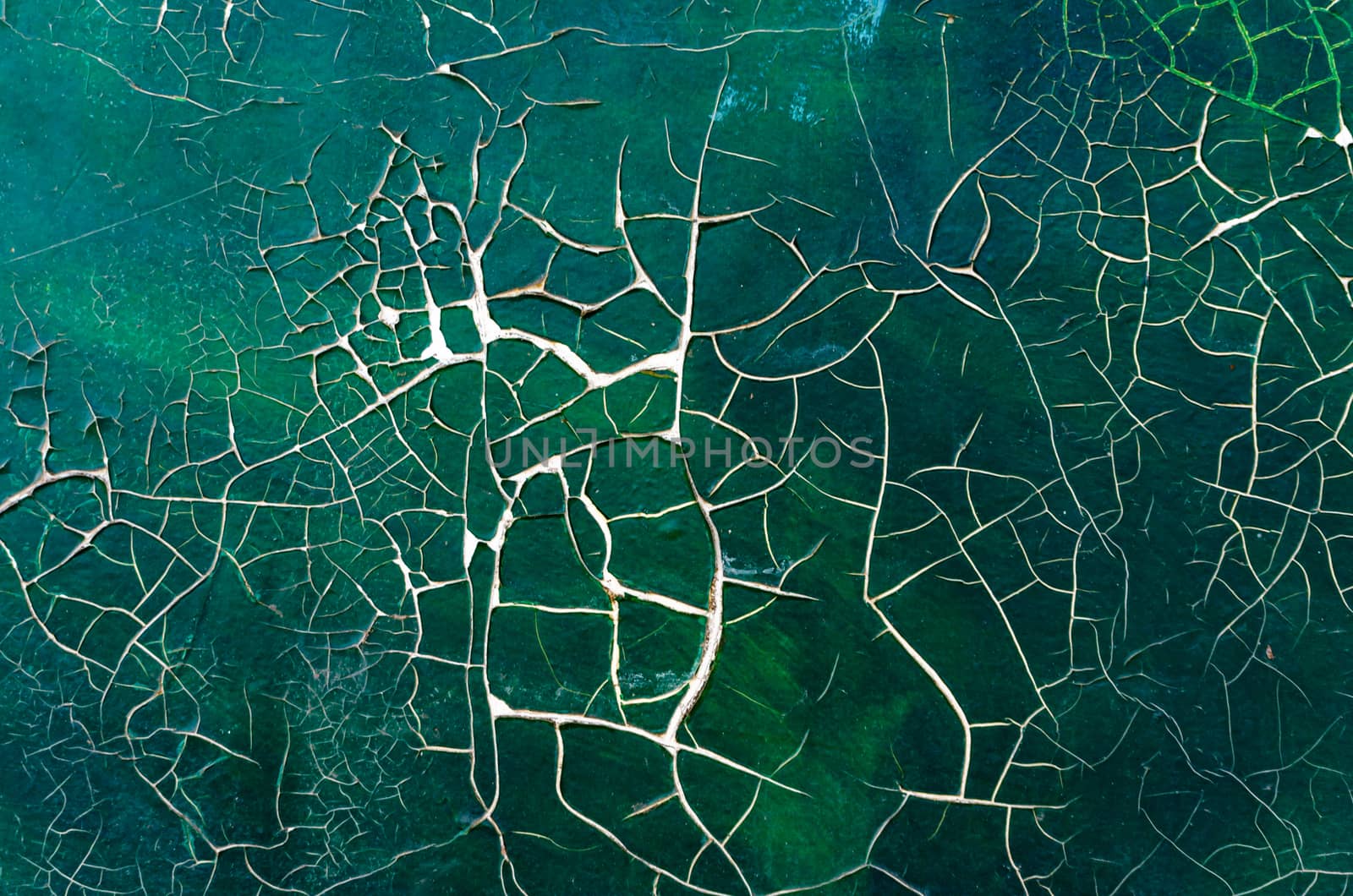 cracked paint on old picture close up abstract background art restoration pattern
