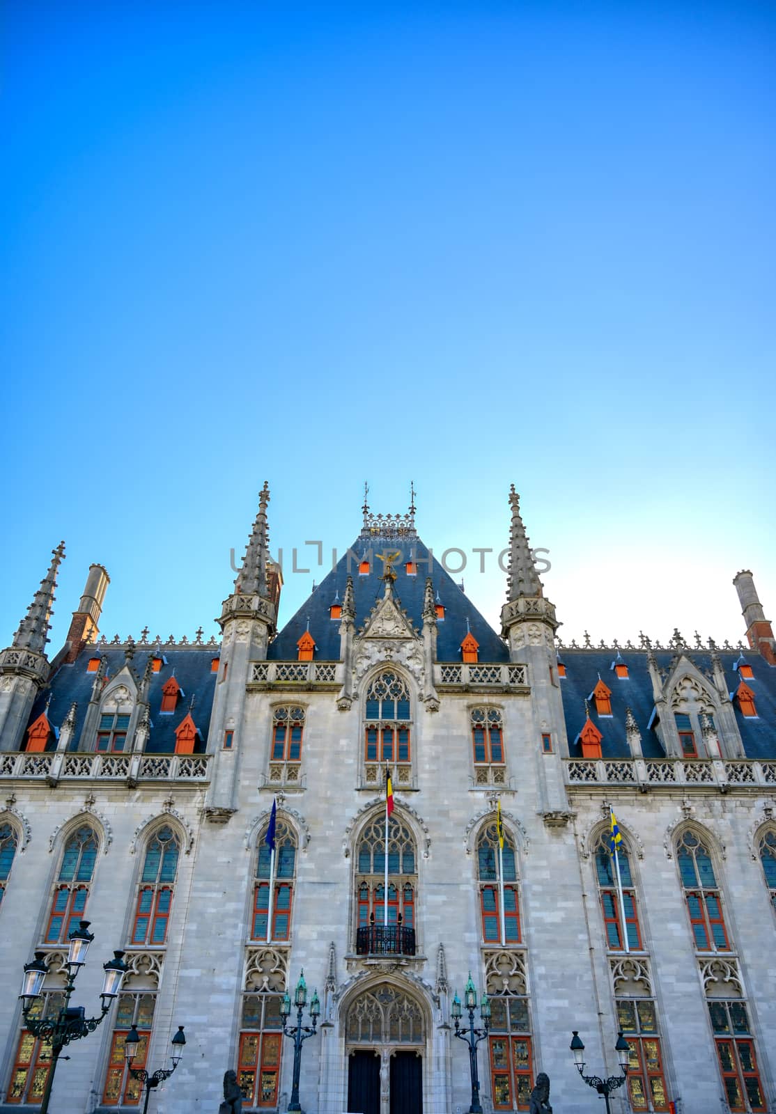 The Provinciaal Hof (Province Court) is a Neogothical building on the market place in Bruges, Belgium.