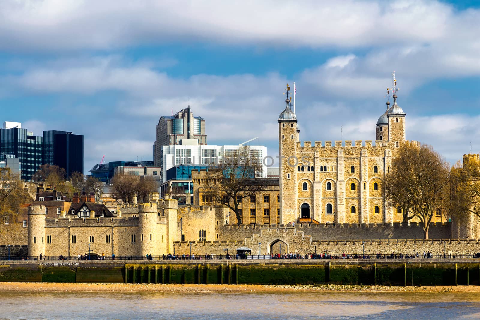 Tower of London at sunset, England, Famous Place, International Landmark