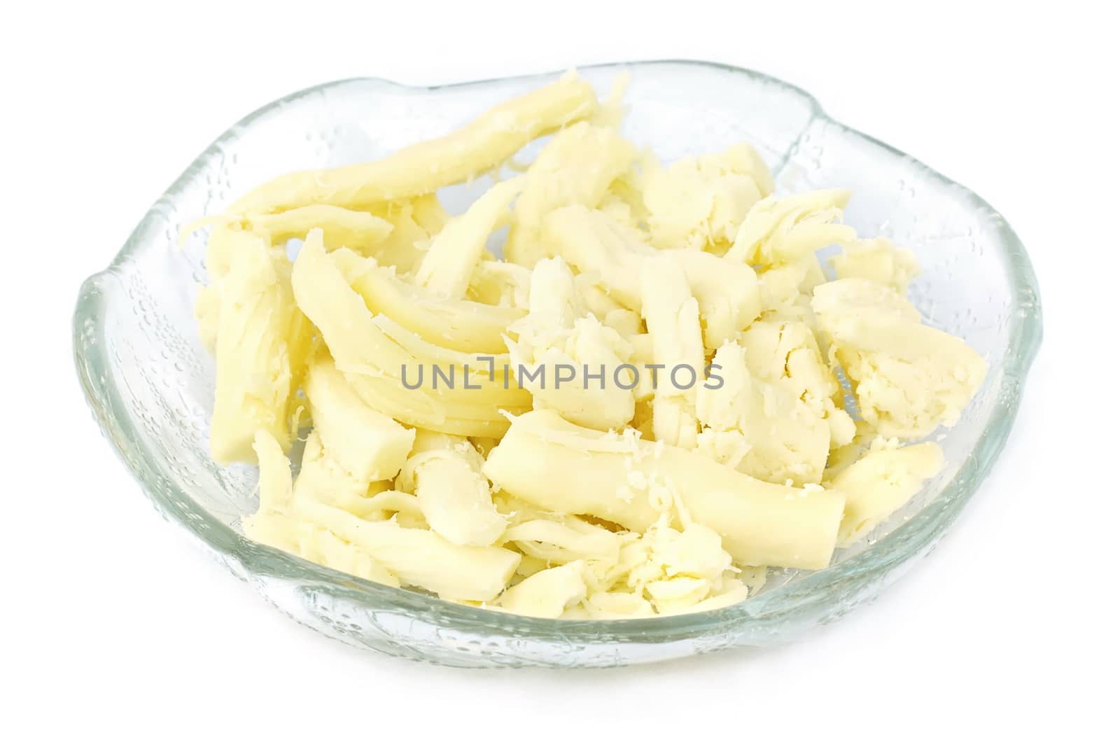 Yellow cheese plate