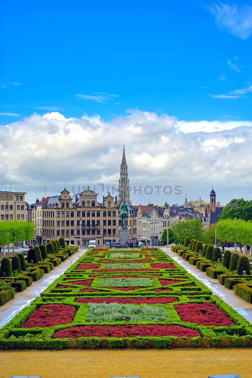 Mont des Arts in Brussels, Belgium by jbyard22