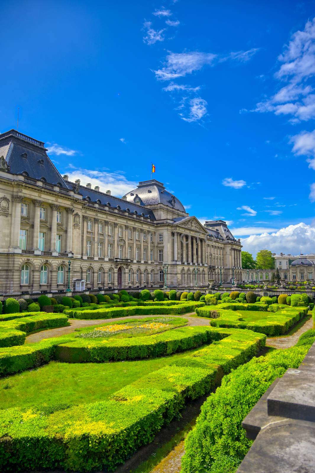 The Royal Palace of Brussels is the official palace of the King and Queen of the Belgians in the center of the nation's capital of Brussels, Belgium.