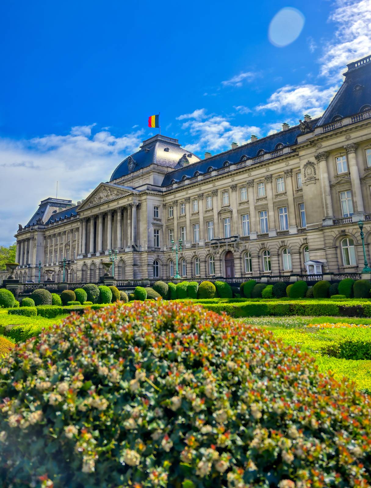 The Royal Palace of Brussels is the official palace of the King and Queen of the Belgians in the center of the nation's capital of Brussels, Belgium.