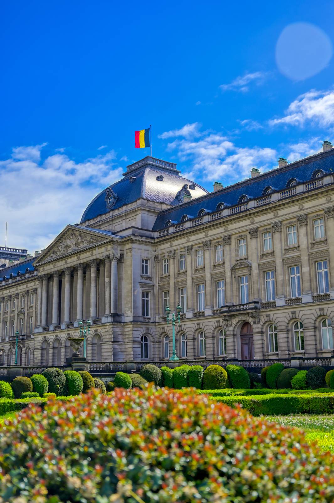 The Royal Palace of Brussels is the official palace of the King and Queen of the Belgians in the center of the nation's capital of Brussels, Belgium.