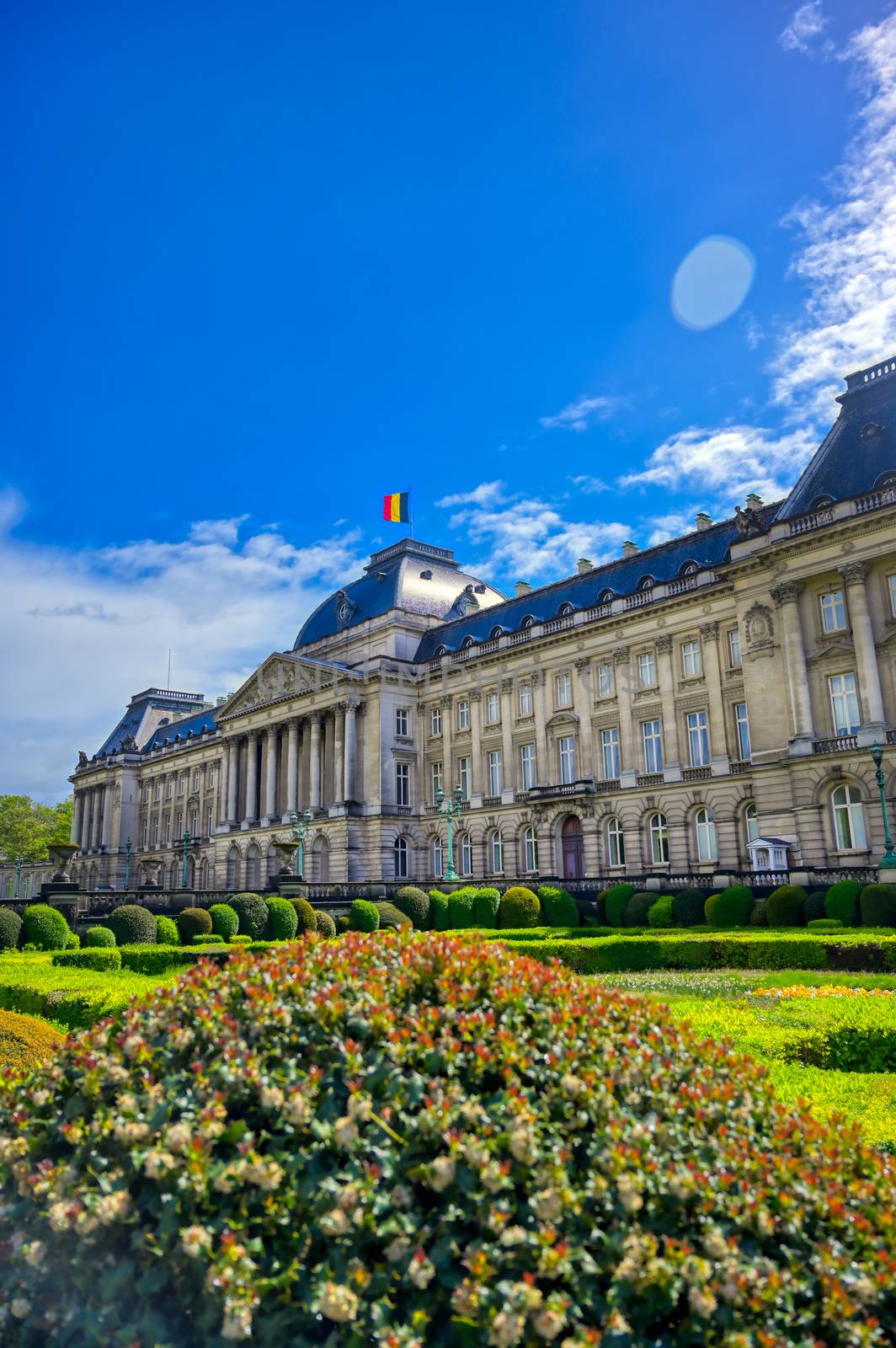 The Royal Palace of Brussels is the official palace of the King and Queen of the Belgians in the center of the nation's capital of Brussels, Belgium.