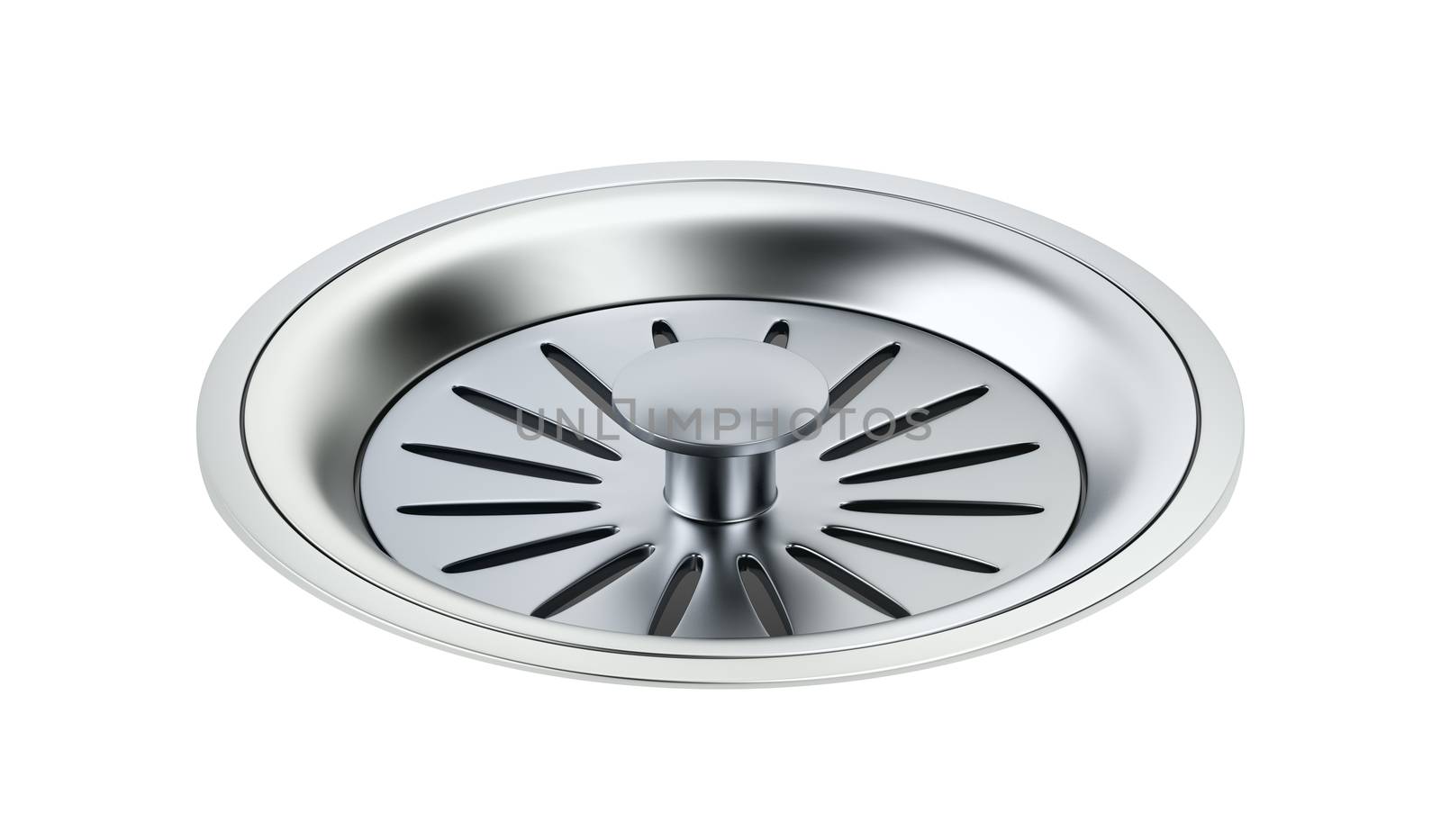 Sink strainer with stopper by magraphics