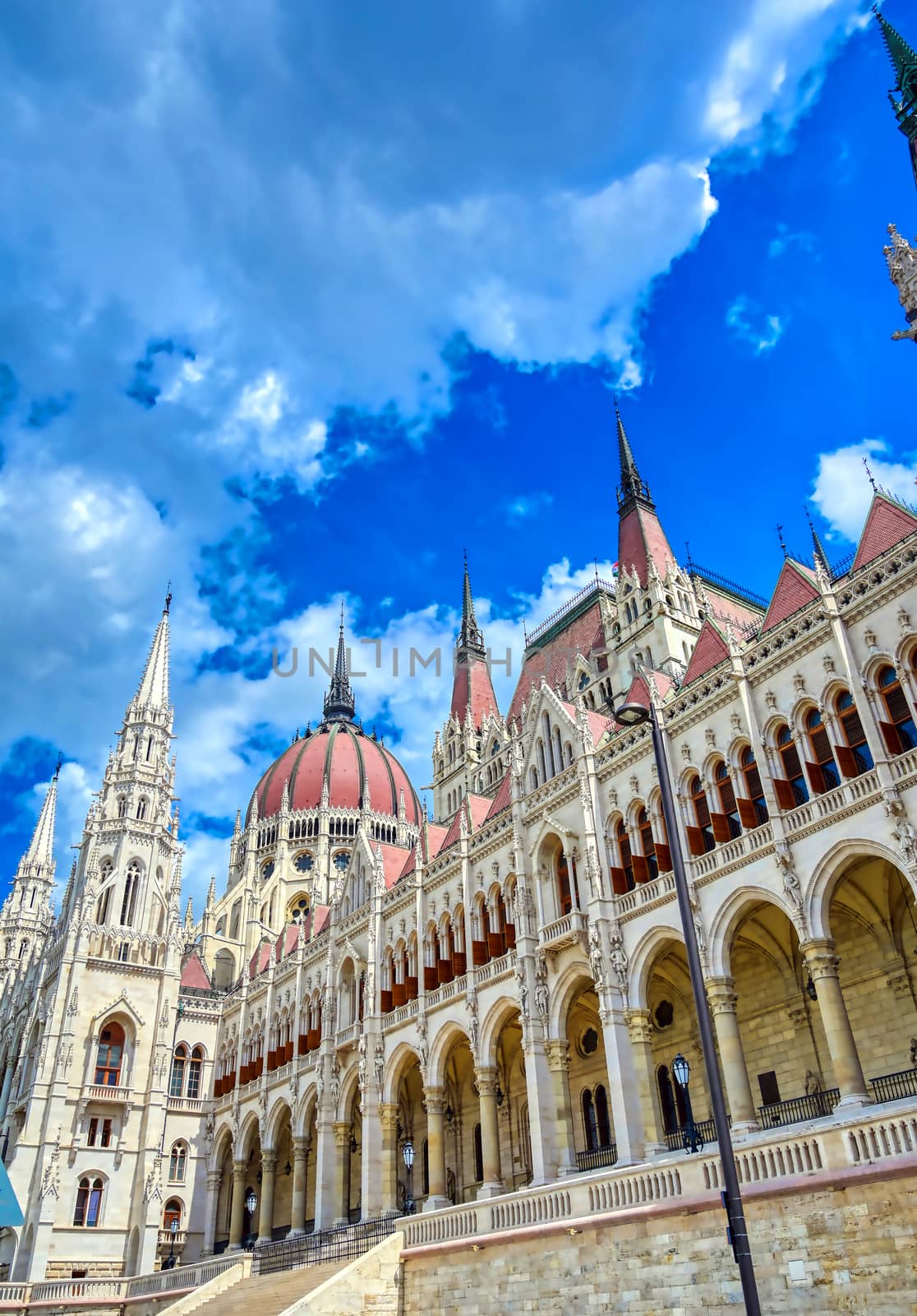 Hungarian Parliament in Budapest, Hungary by jbyard22