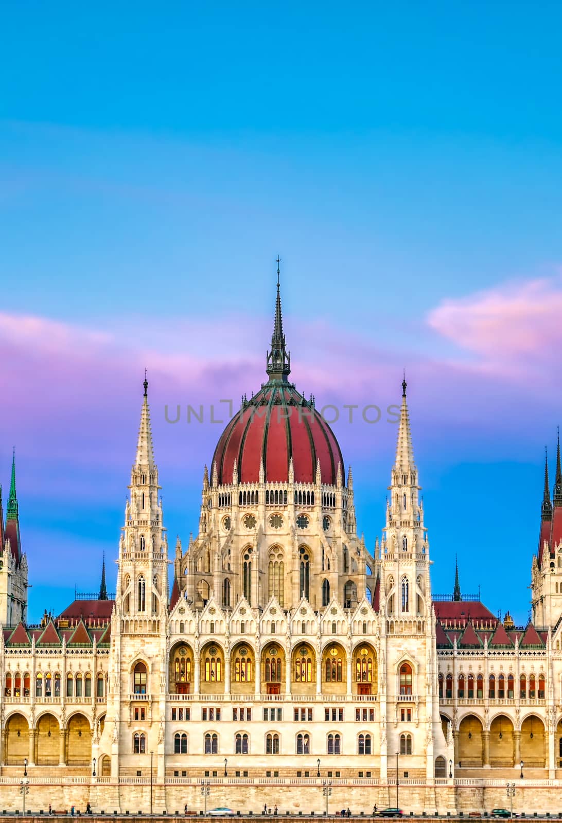 Hungarian Parliament in Budapest, Hungary by jbyard22