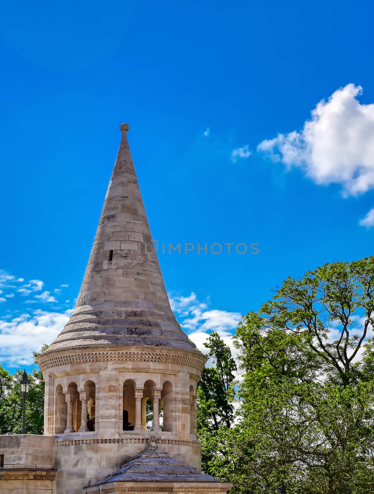 Fisherman's Bastion in Budapest, Hungary by jbyard22