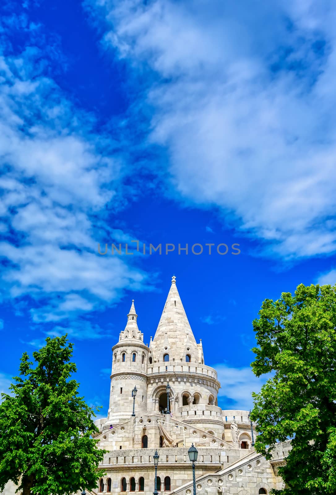 Fisherman's Bastian in Budapest, Hungary by jbyard22