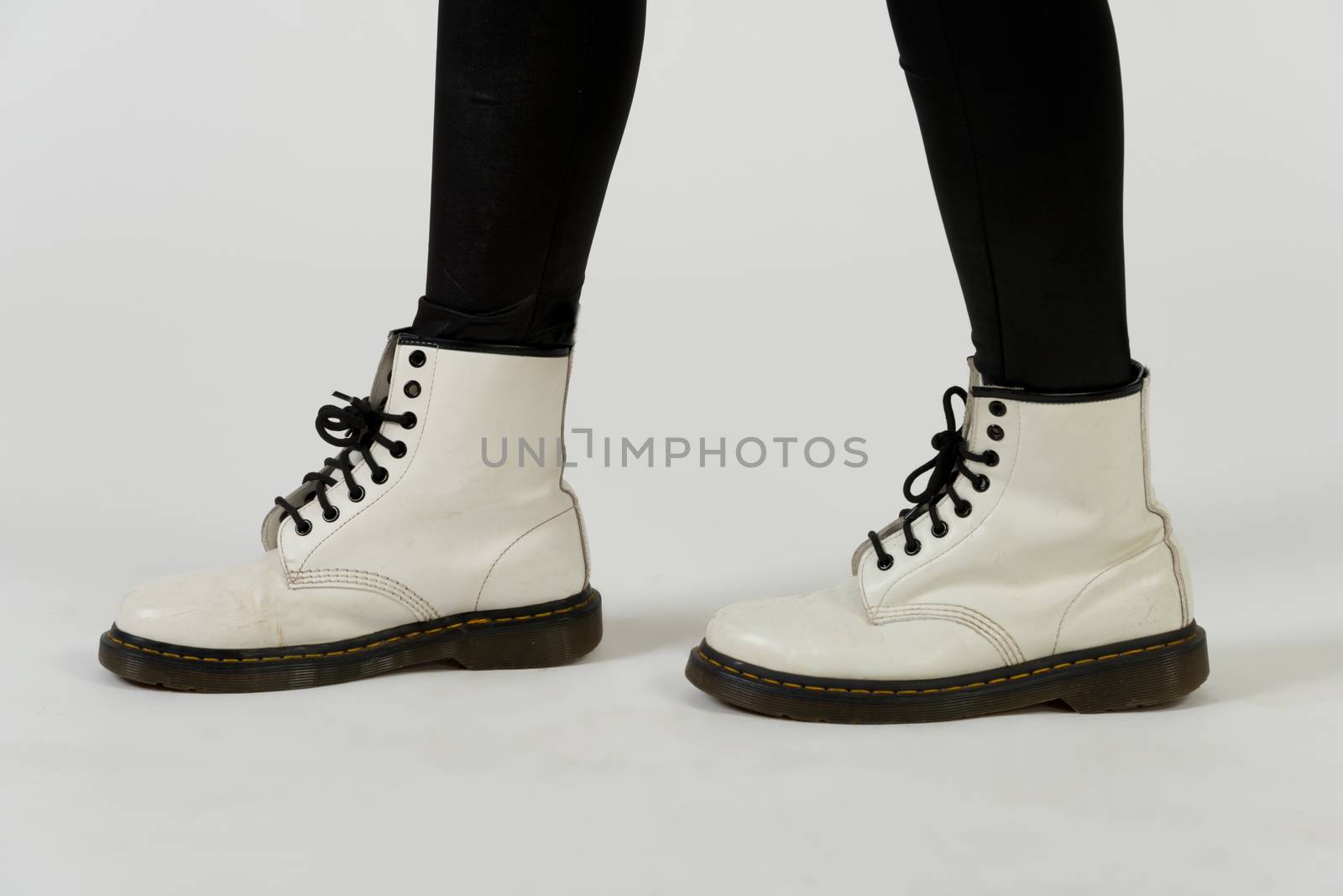 White boots by TimAwe