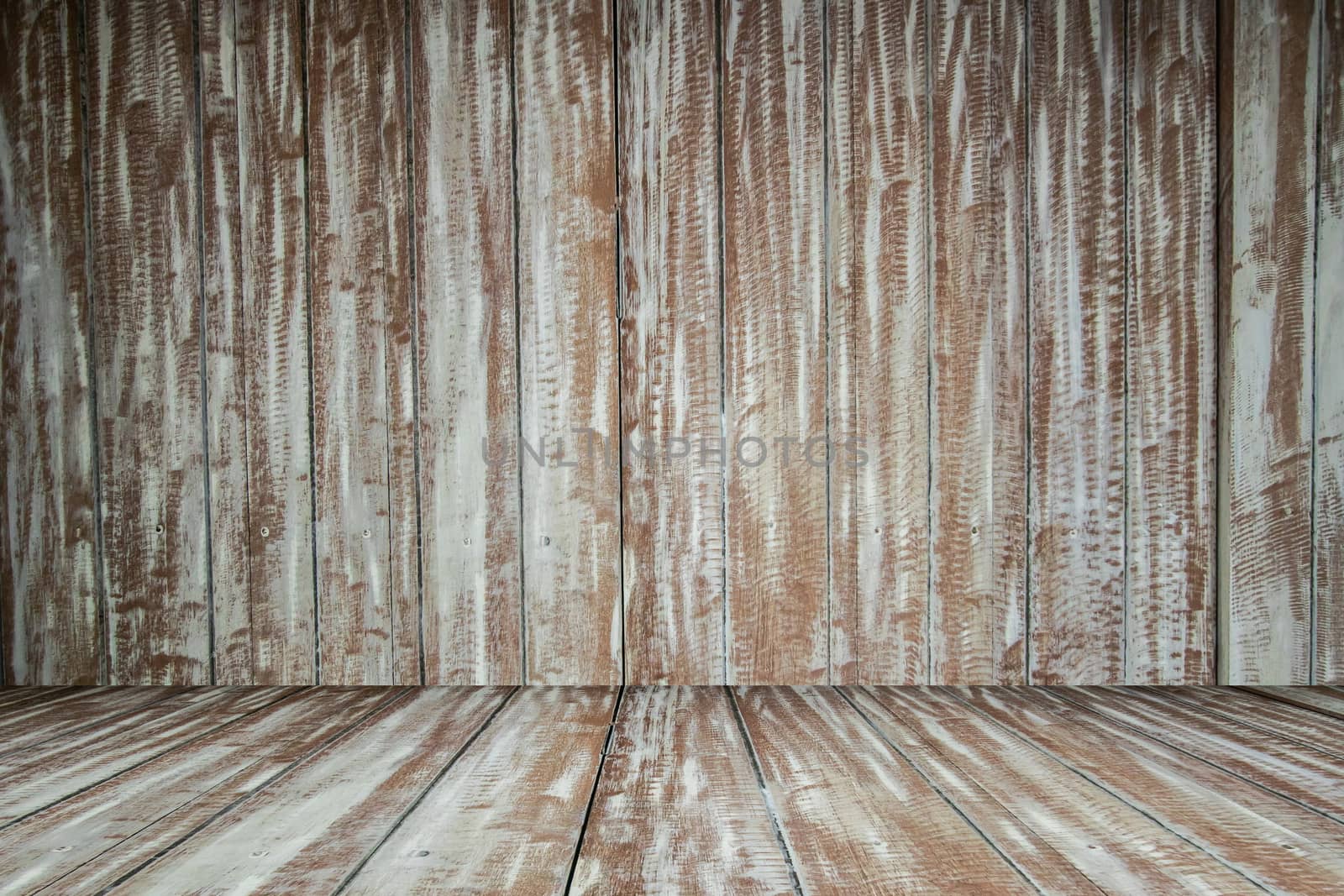 Vintage wooden room background