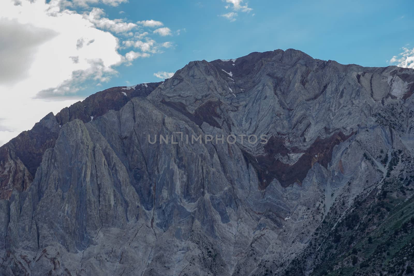 Convict Lake in the Eastern Sierra Nevada mountains, California, Mono County, California, USA. Mountain Lake at summer.